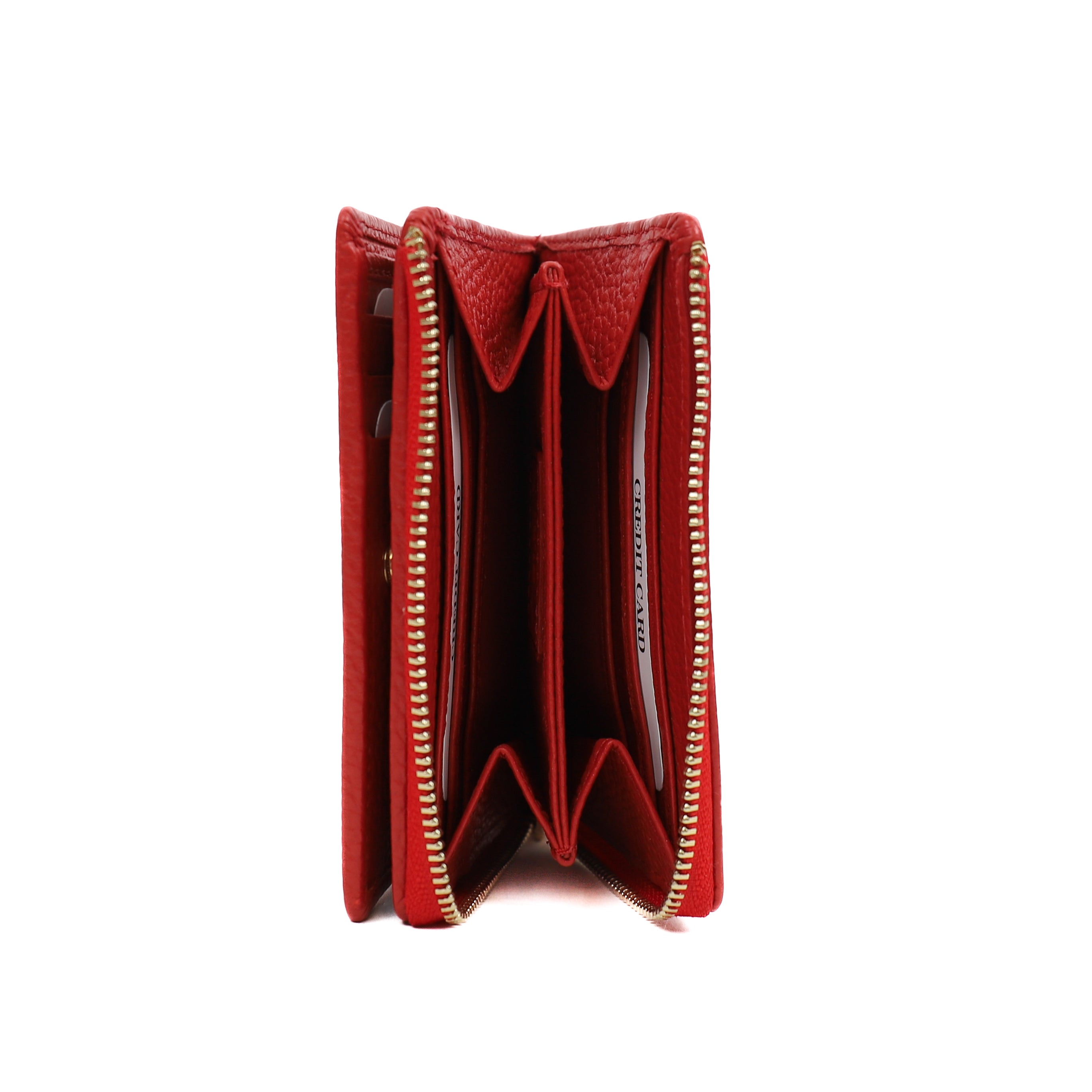 Ritsportemonnee 'Vida' Red