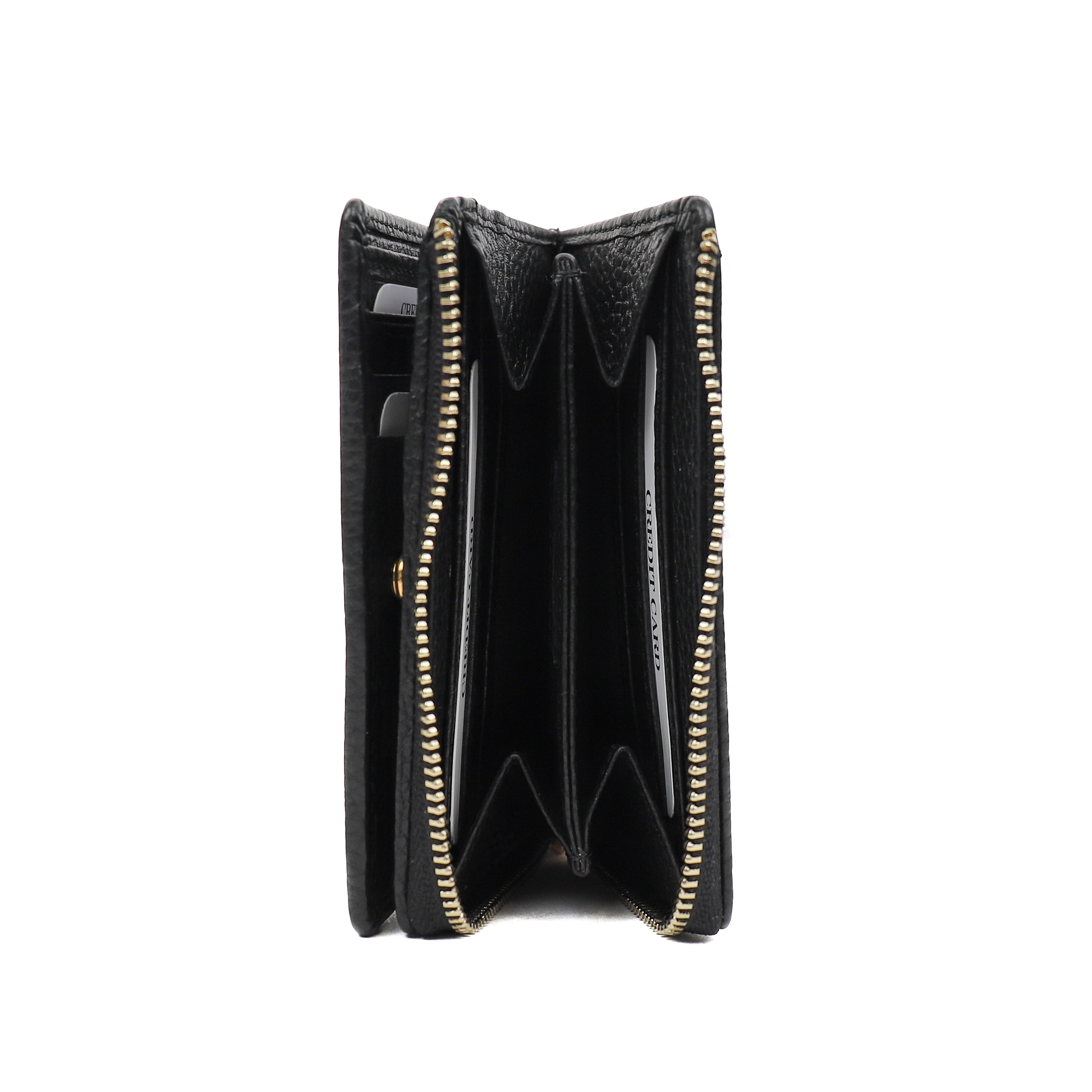 Ritsportemonnee 'Vida' Black