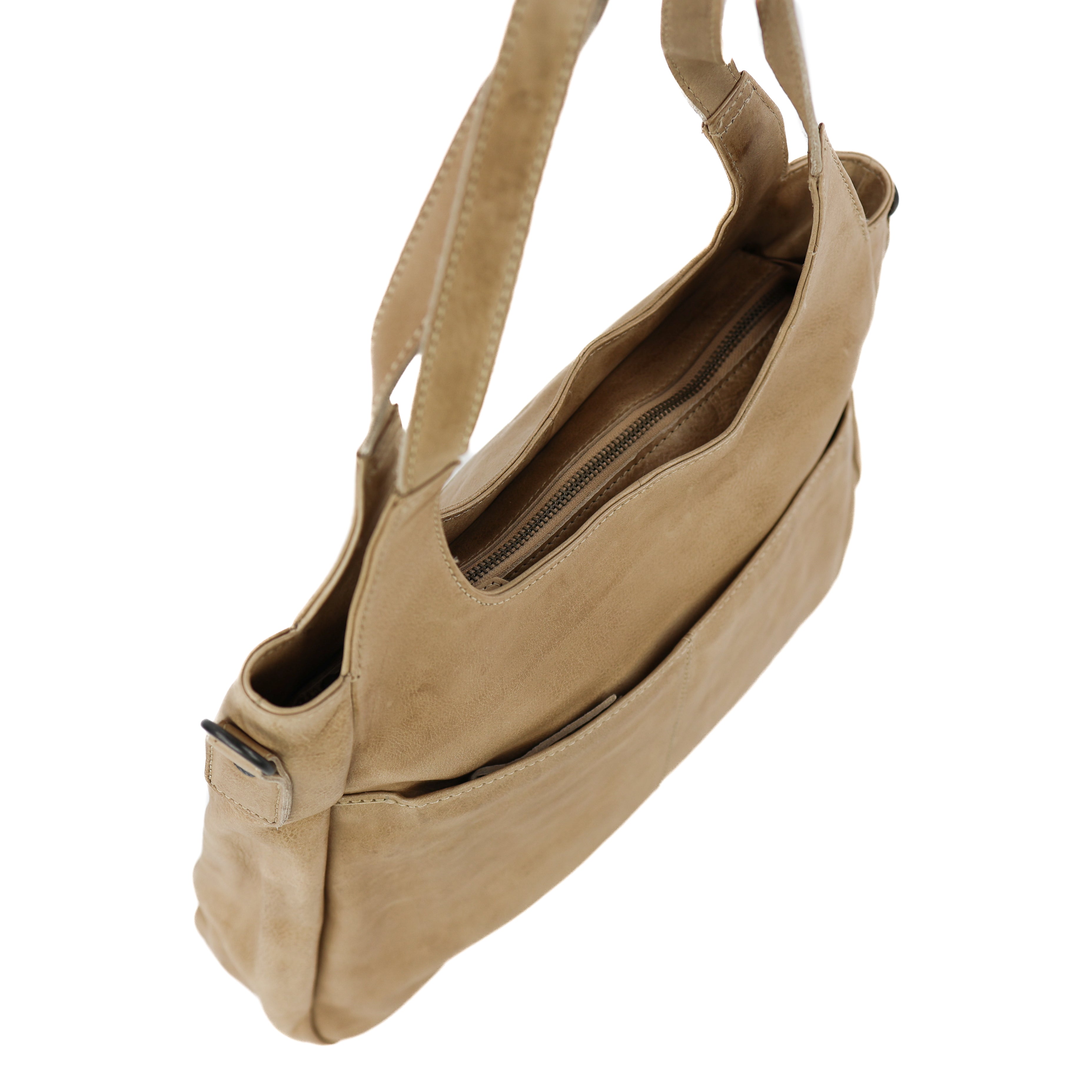 Hand-/schoudertas 'Els' beige