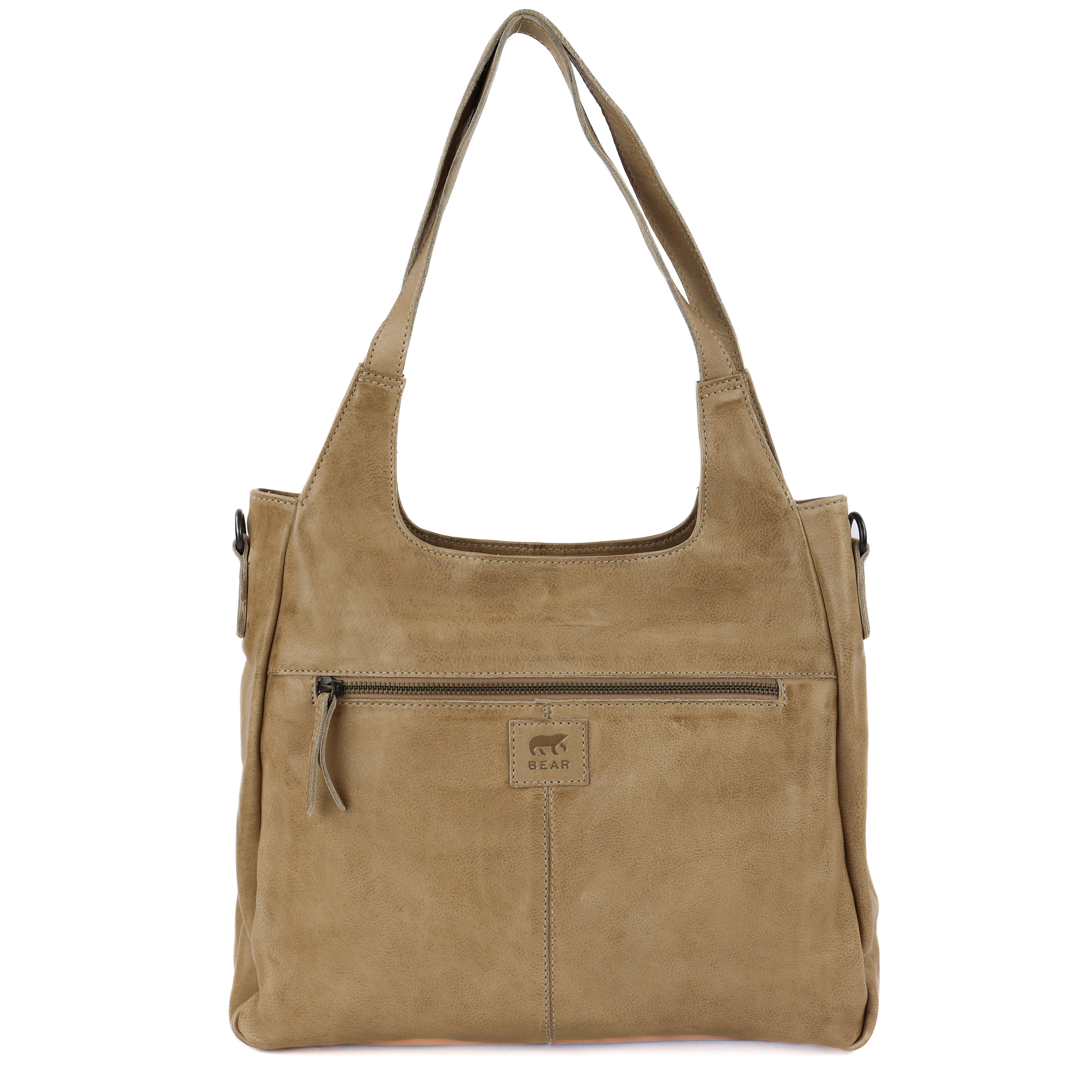 Hand-/schoudertas 'Els' beige