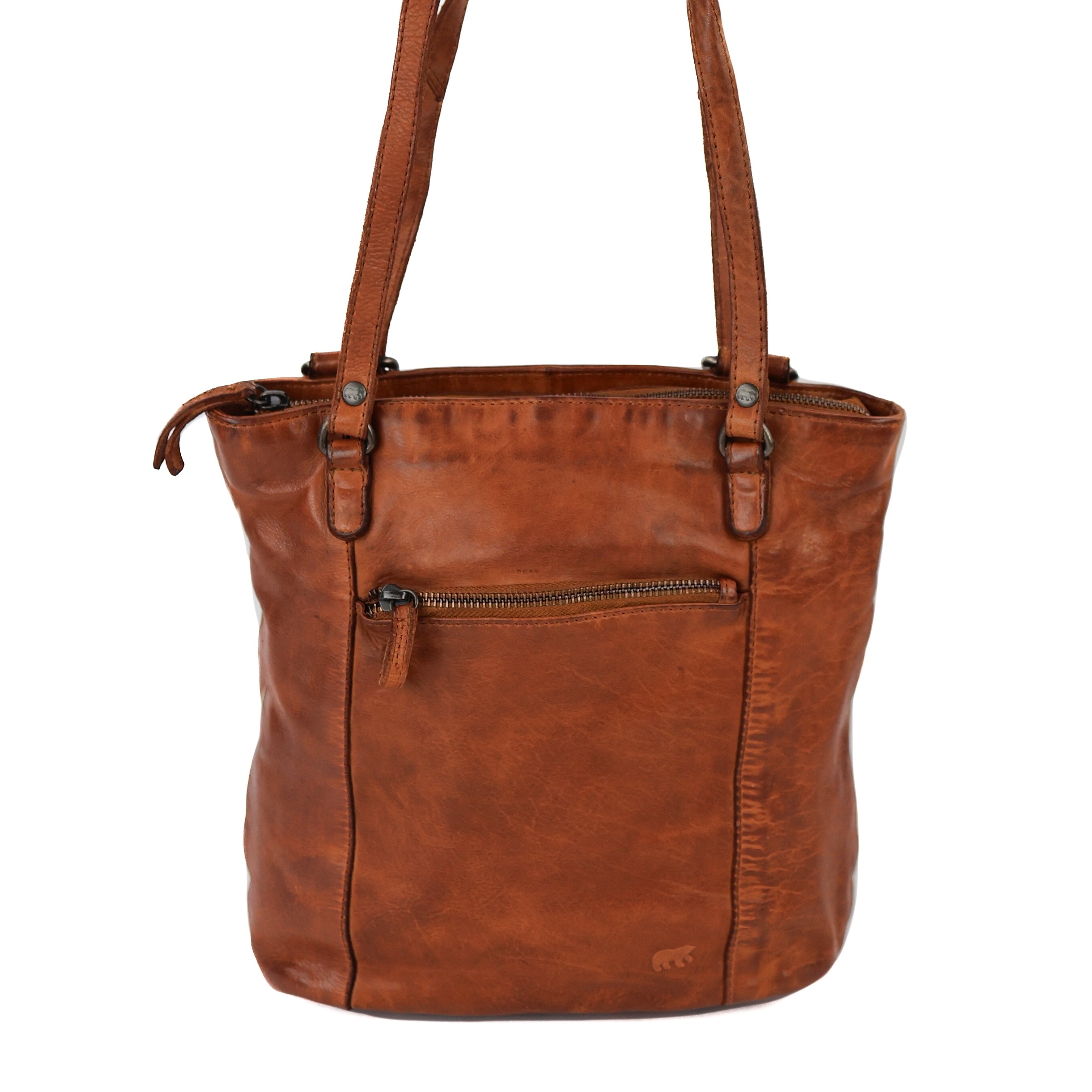 Rugzak/schoudertas 'Sandy' cognac