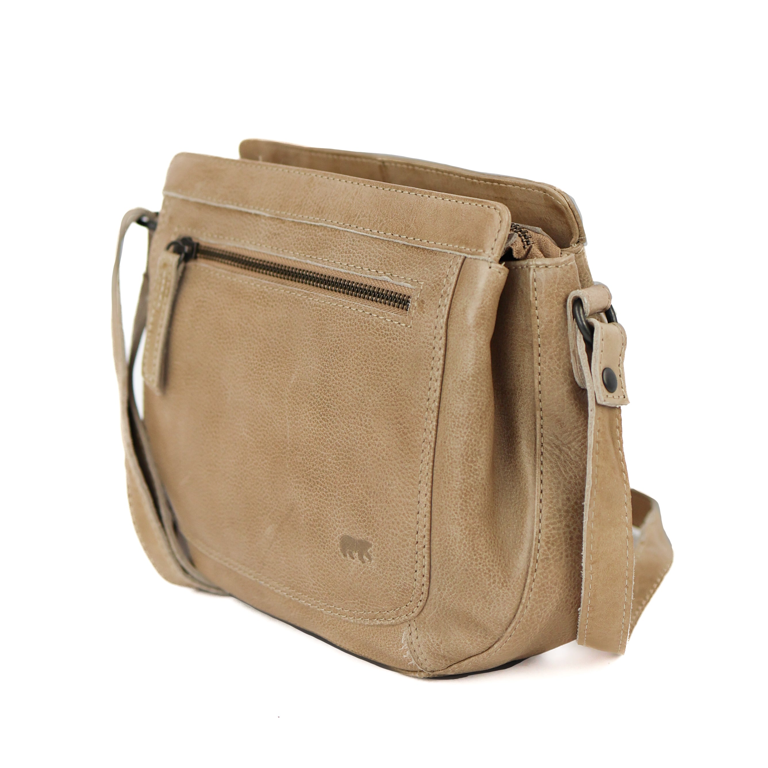 Schoudertasje 'Miley' beige