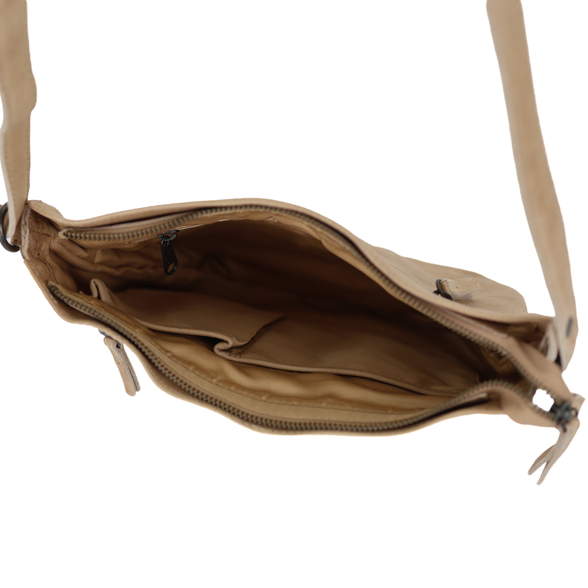 Schoudertasje 'Floor' beige