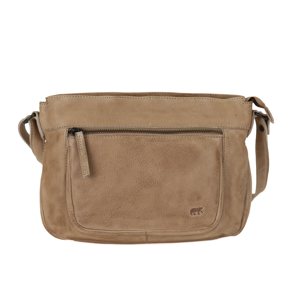 Schoudertasje 'Floor' beige