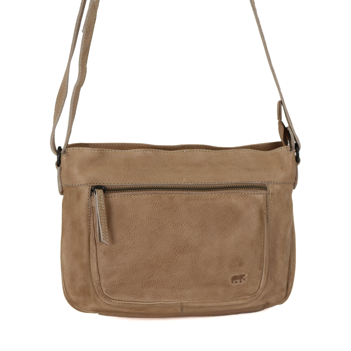 Schoudertasje 'Floor' beige