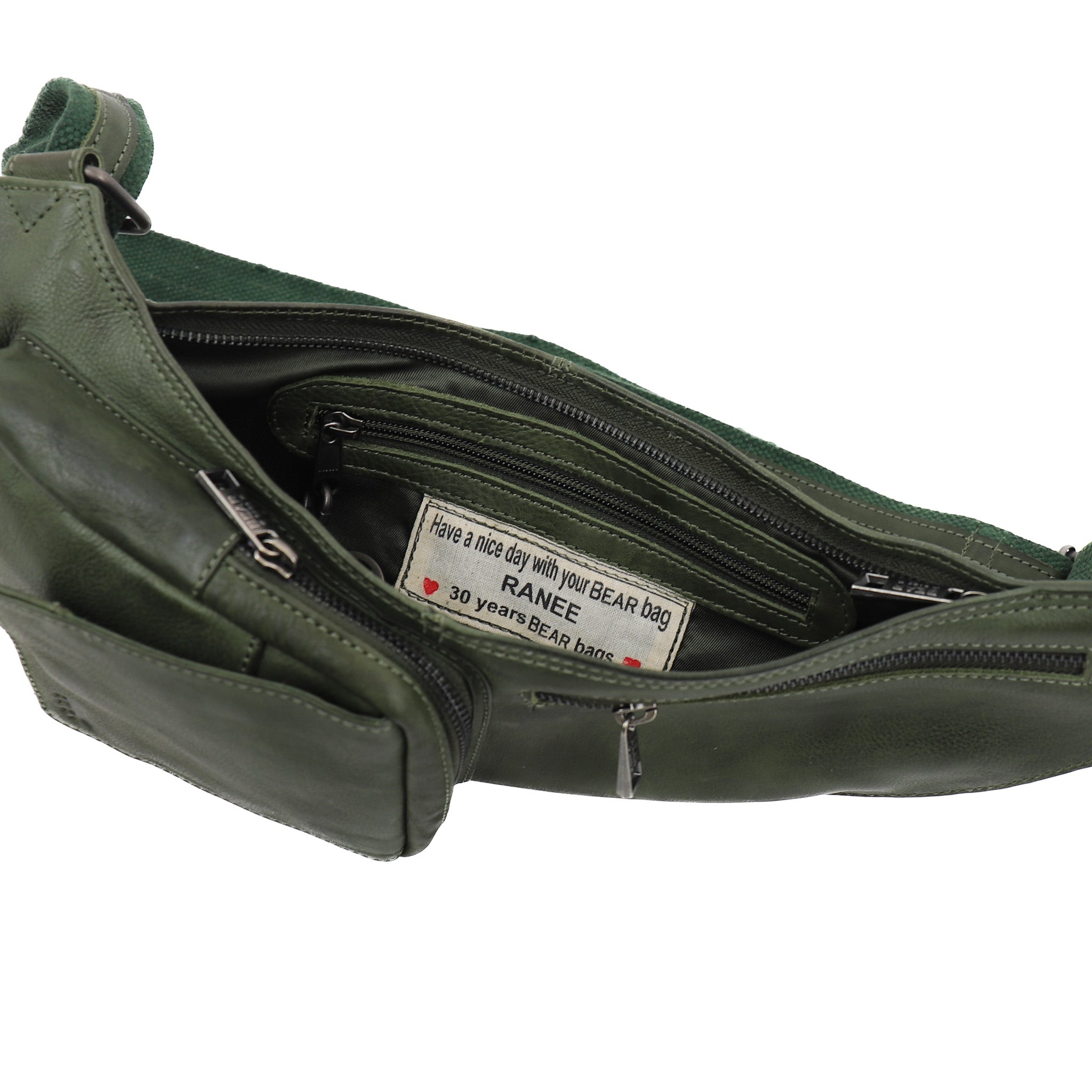 Crossbody bag 'Ranee' green