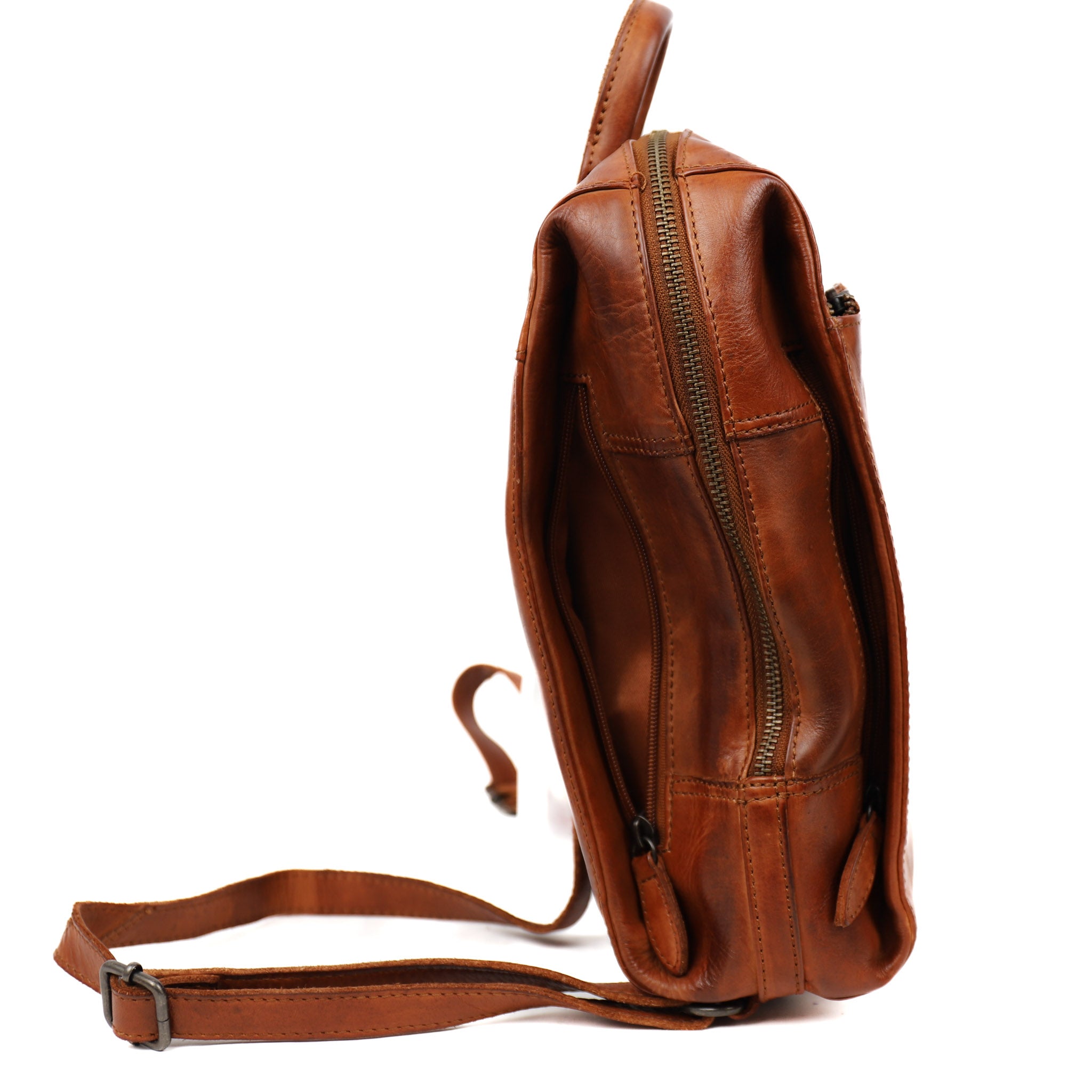 Backpack 'Sil' cognac