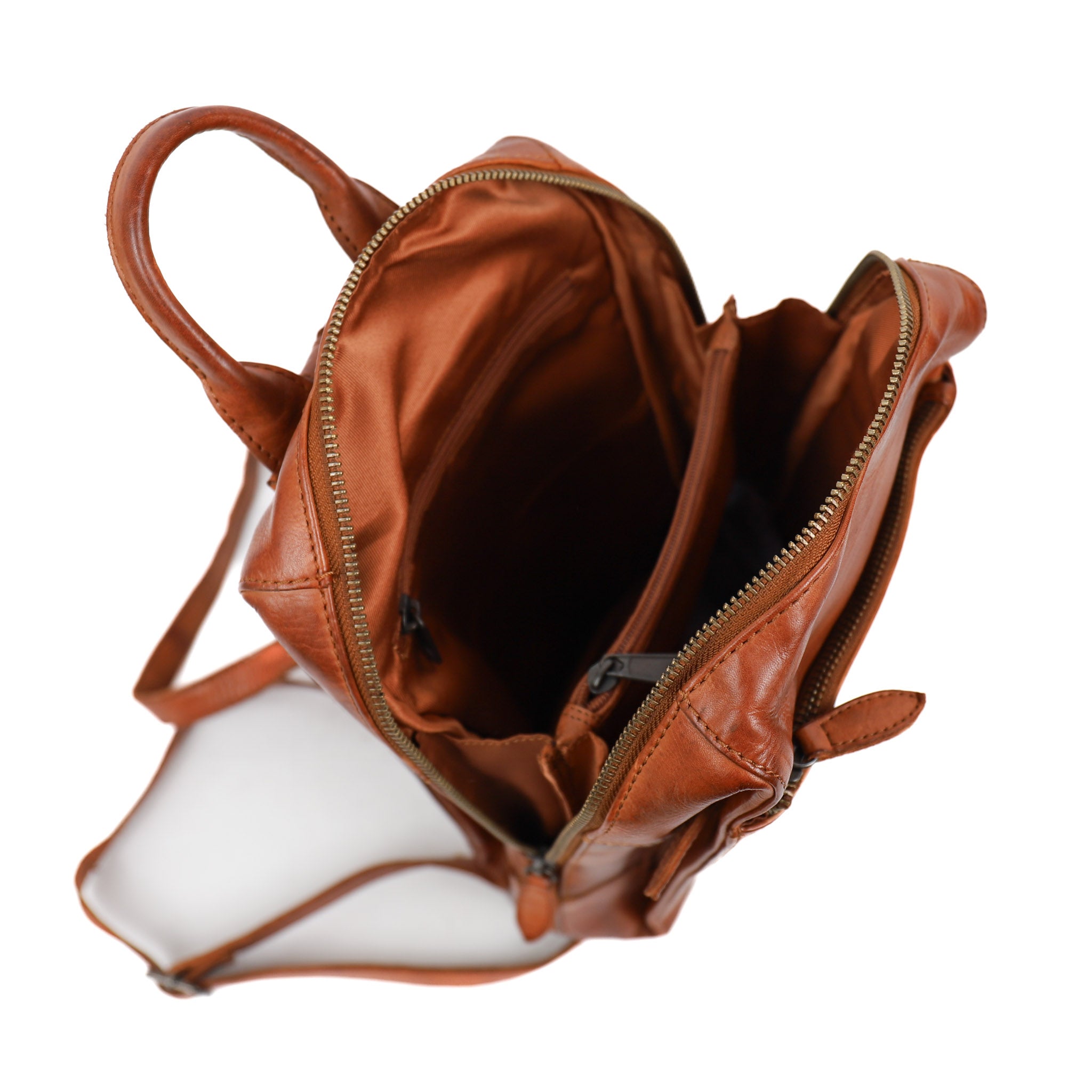 Backpack 'Sil' cognac