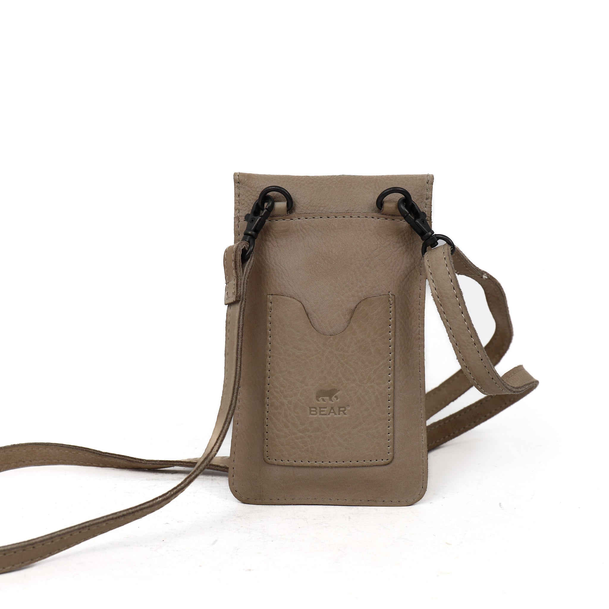 Phone bag 'Priya' feather