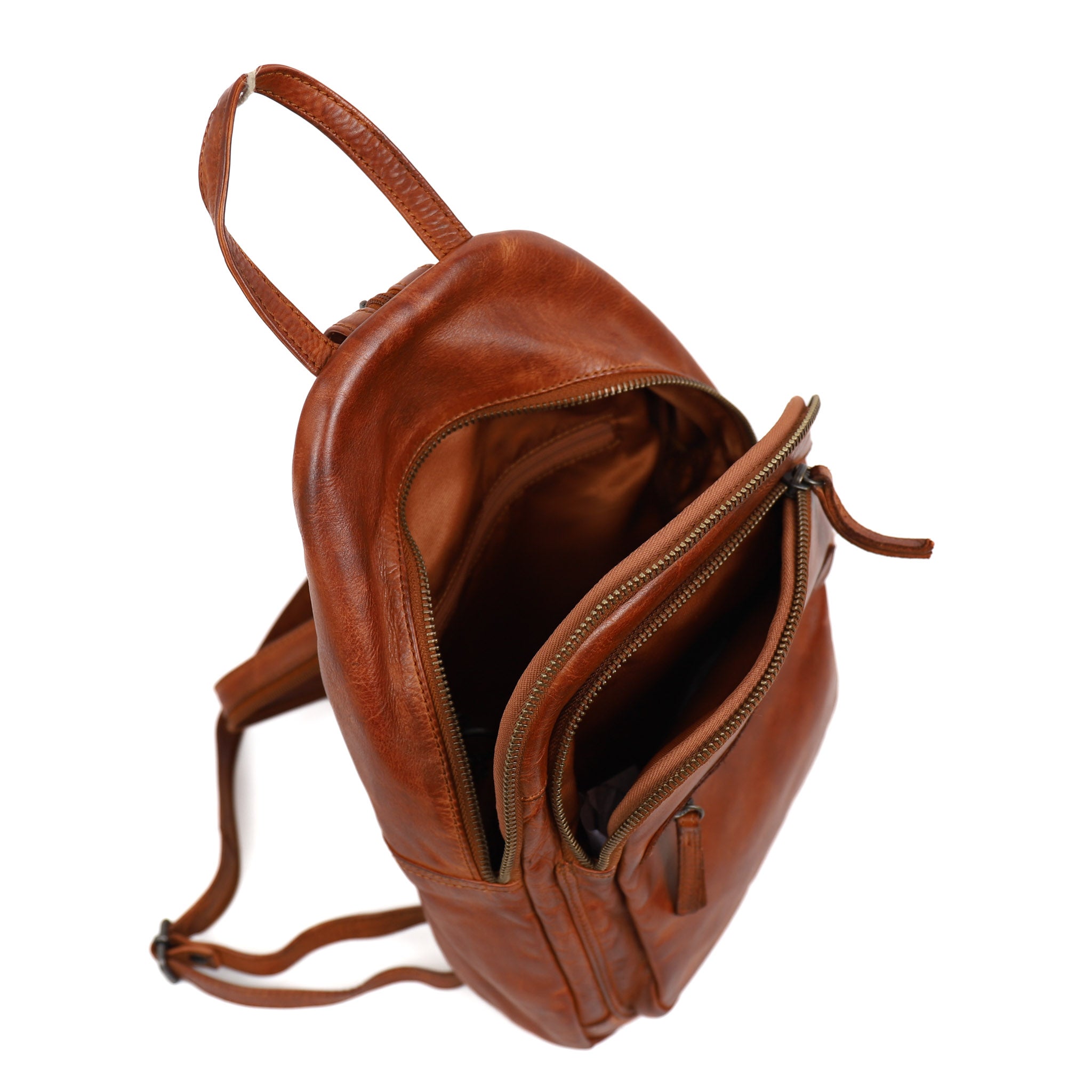 Backpack 'Joy' cognac - CL 36413