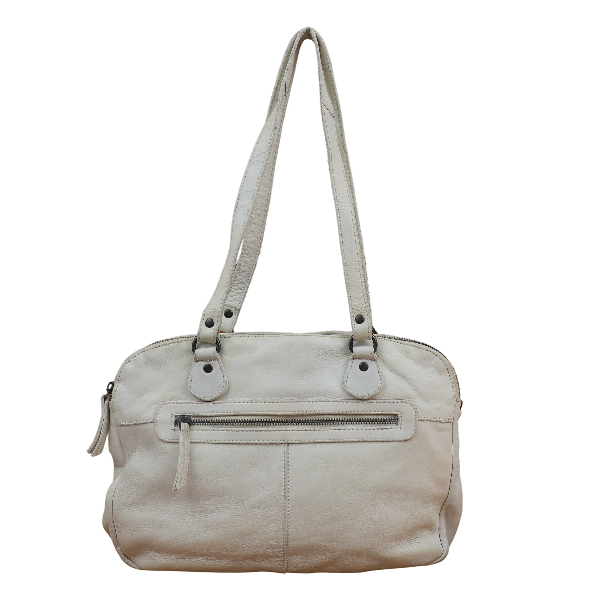 Hand-/schoudertas 'Lieke' Dirty White