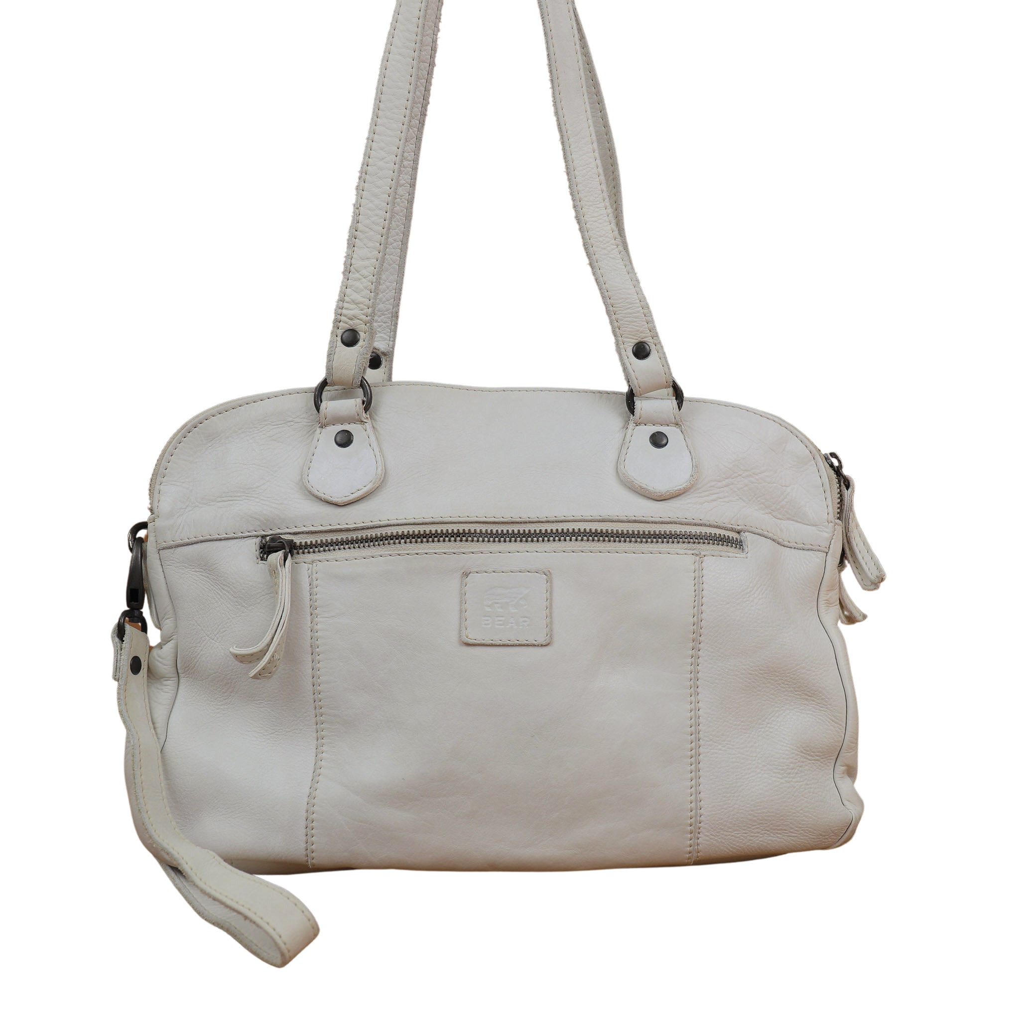 Hand-/schoudertas 'Lieke' Dirty White