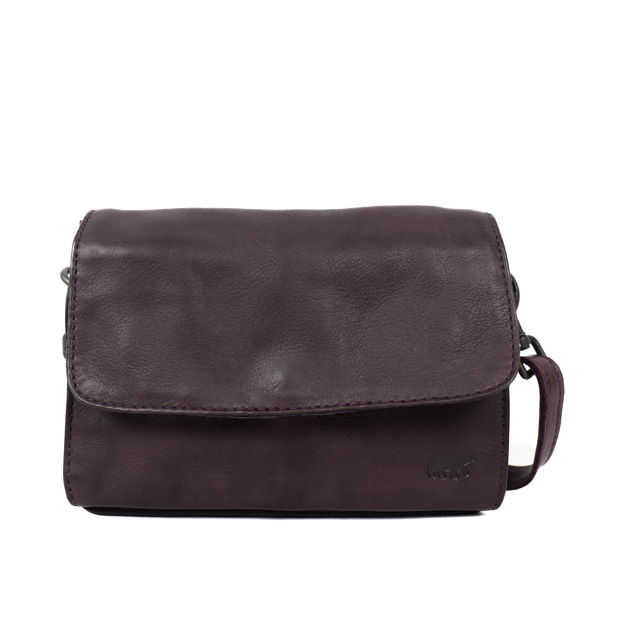 Envelope bag 'Joëlle' plum