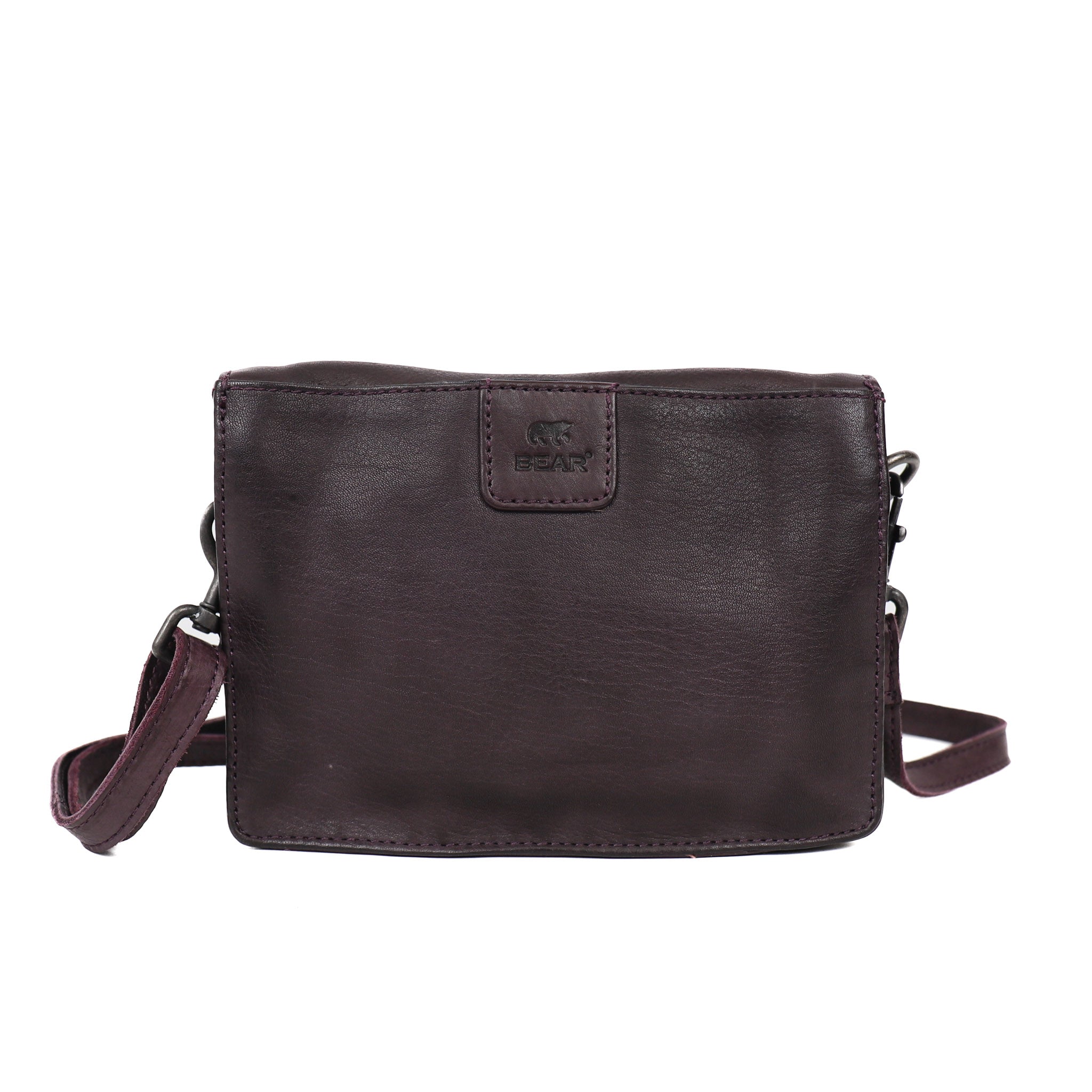 Envelope bag 'Joëlle' plum