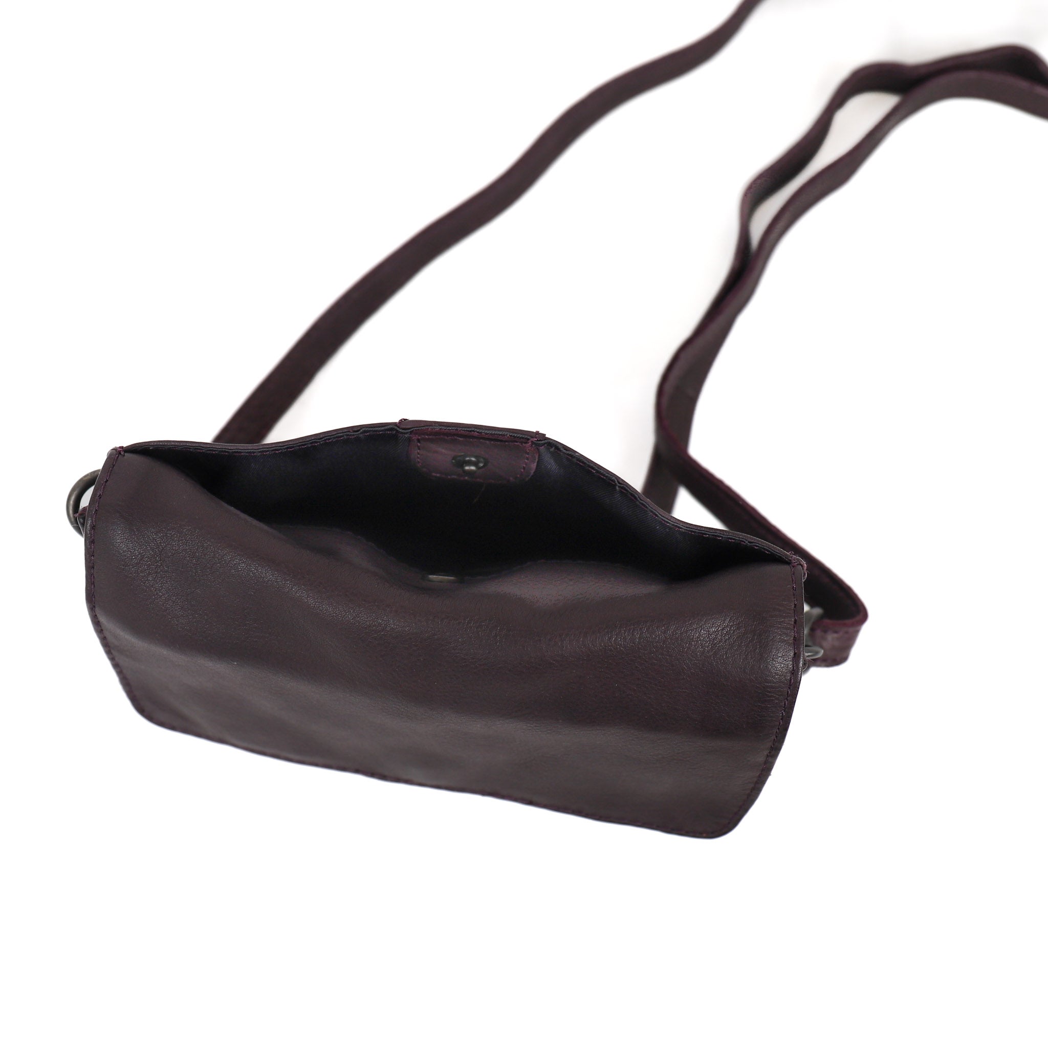 Envelope bag 'Joëlle' plum