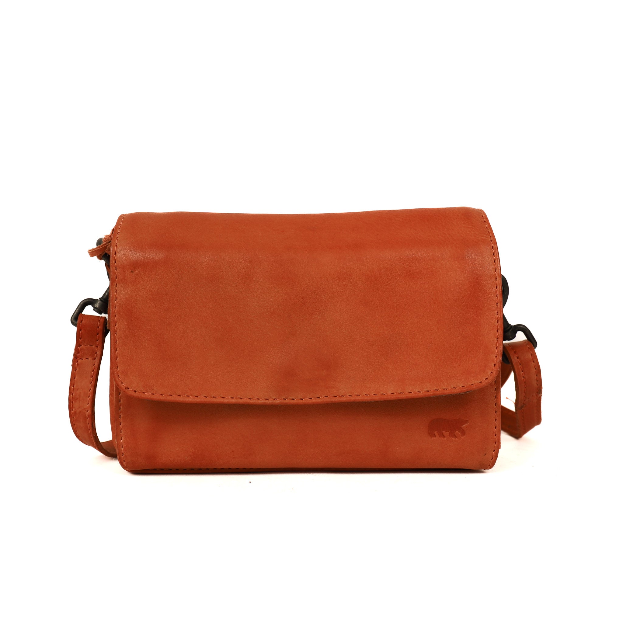 Envelope bag 'Joëlle' apricot