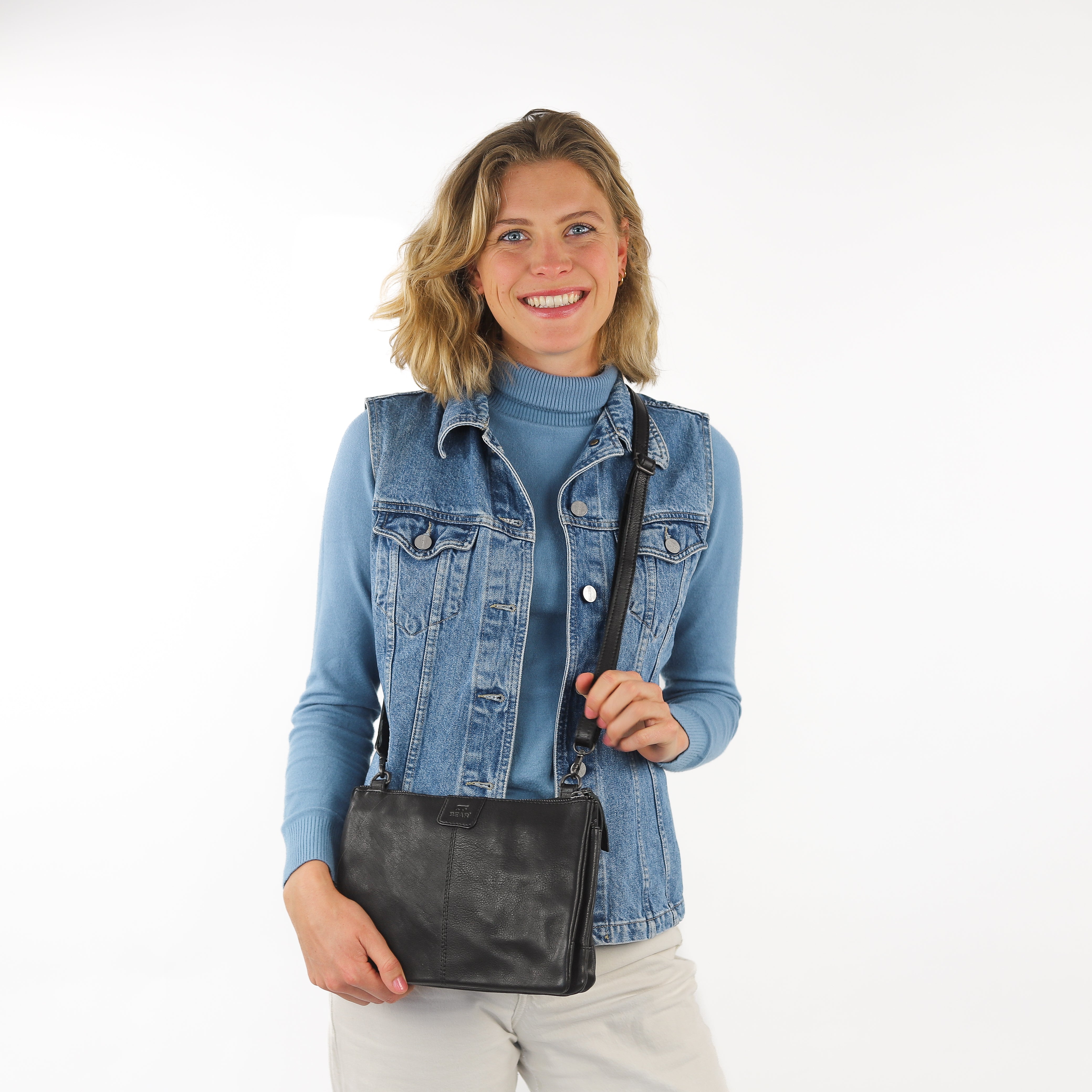 Portemonneetas 'Uma' XL taupe