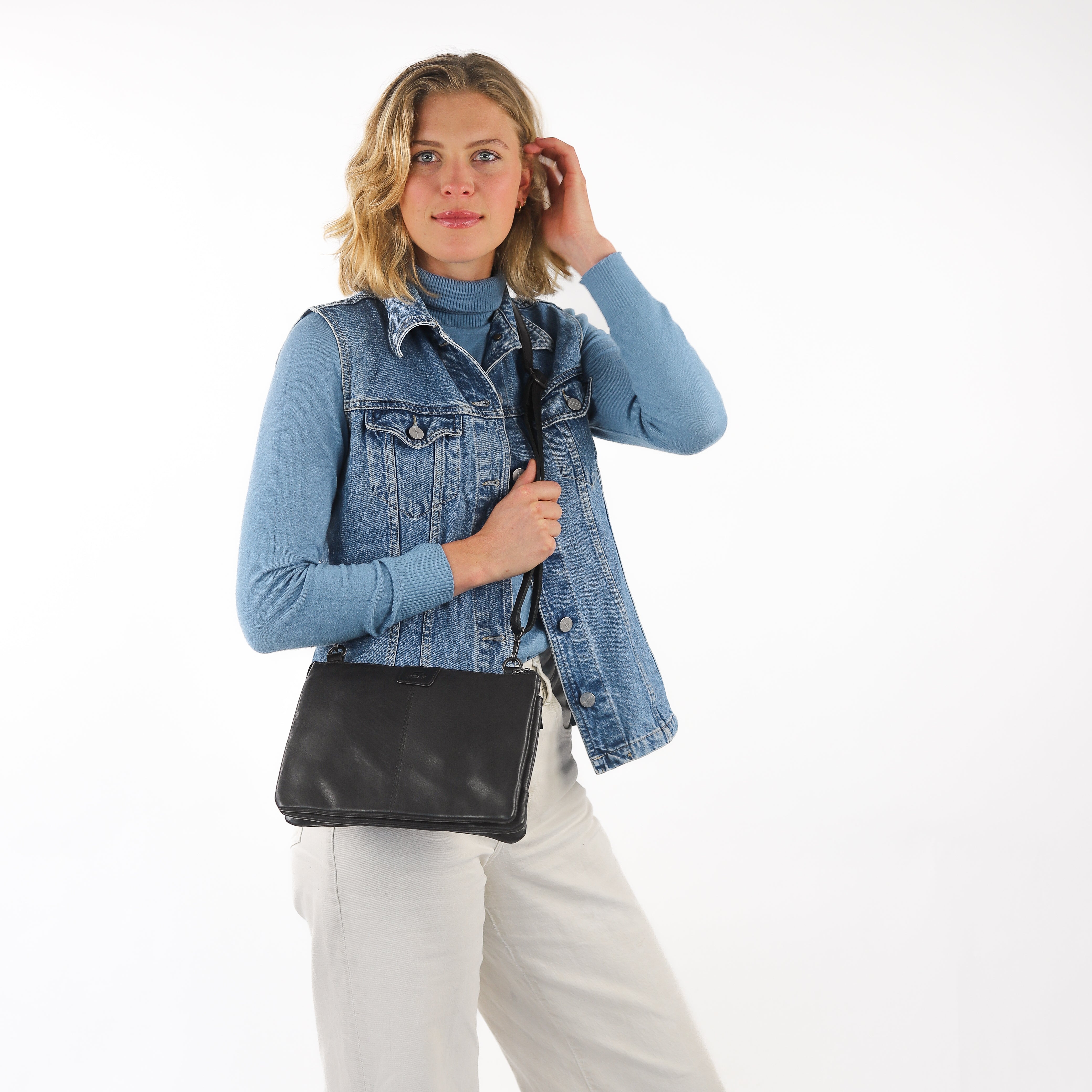 Wallet bag 'Uma' XL black - CP 1268