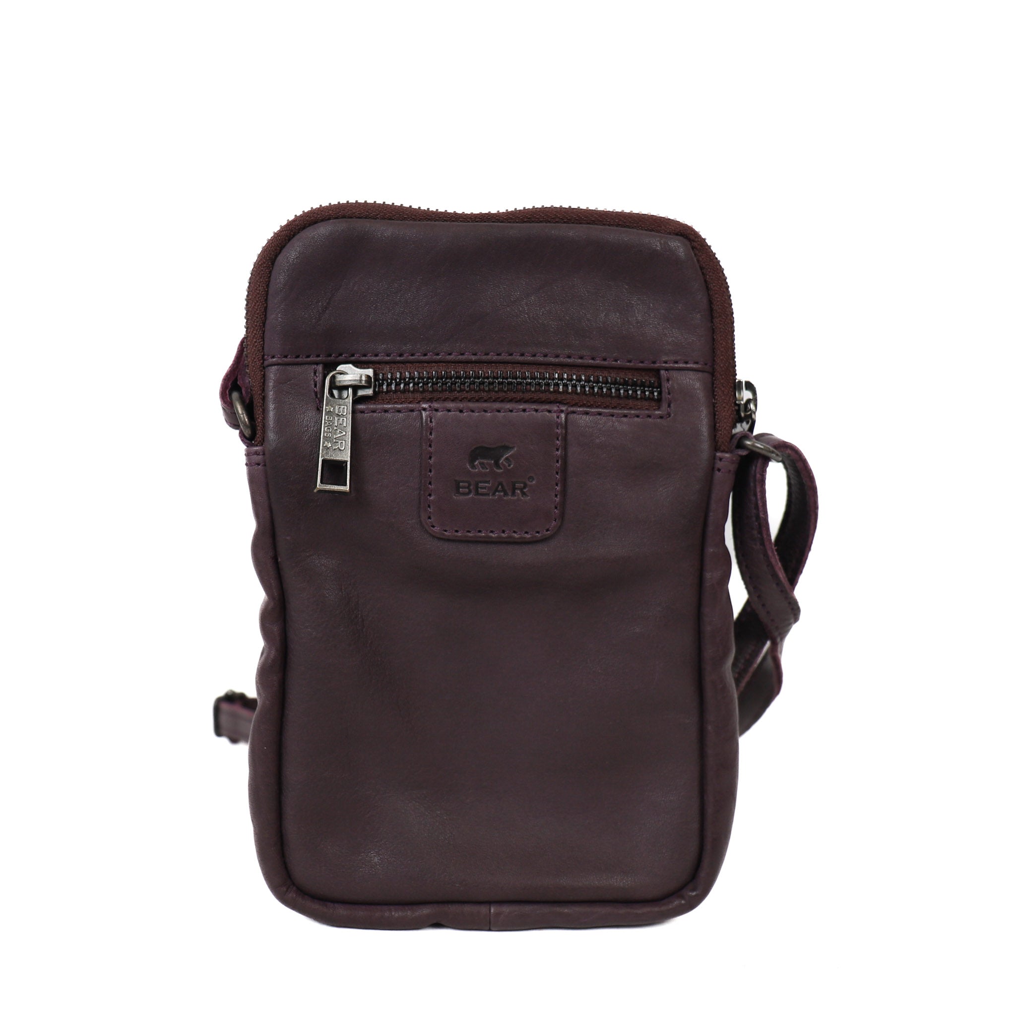 Phone bag 'Igor' plum