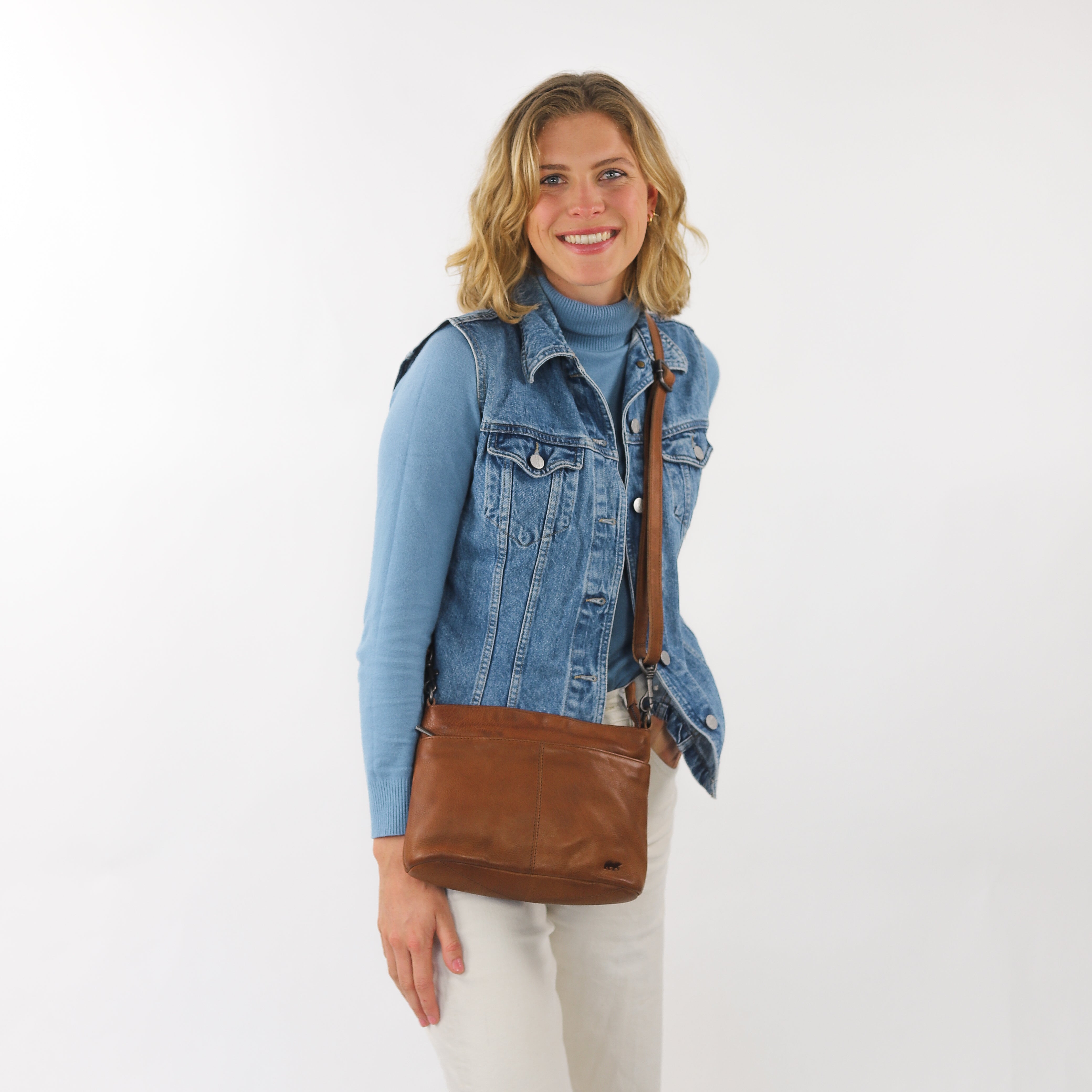 Shoulder bag 'Ashley' yellow - CP 1867