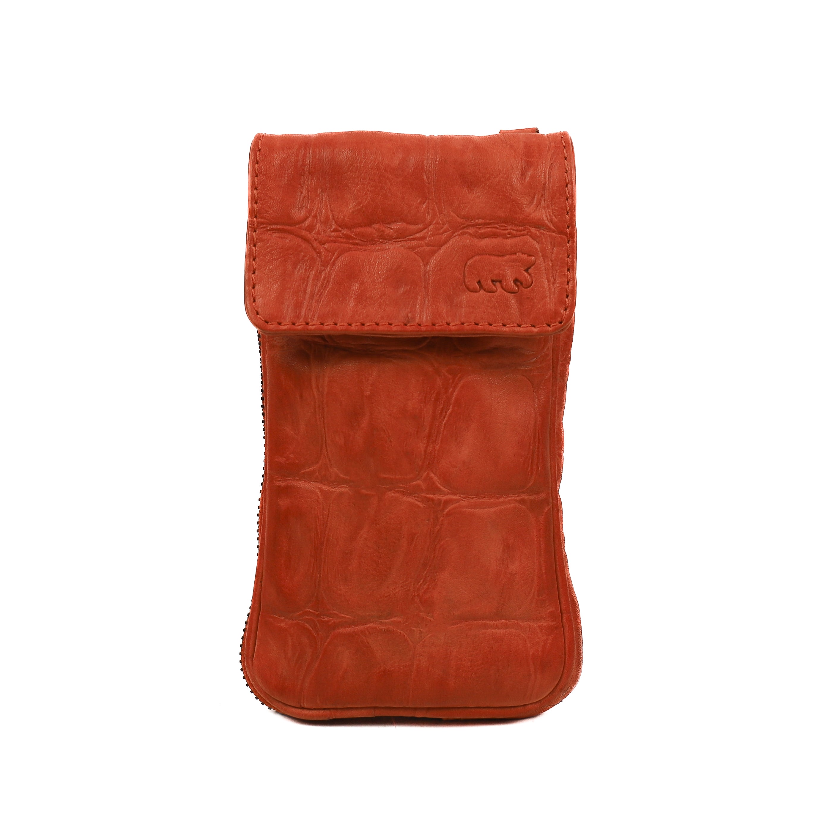 Phone bag 'Ahana' cognac - CP 2106