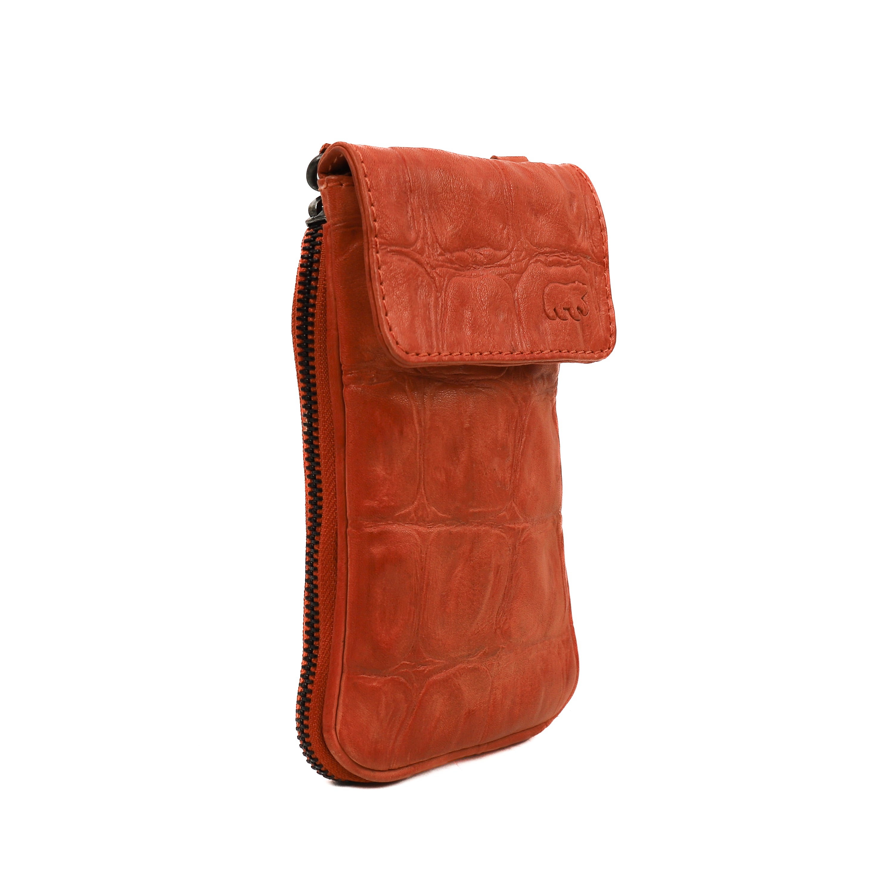 Phone bag 'Ahana' cognac - CP 2106