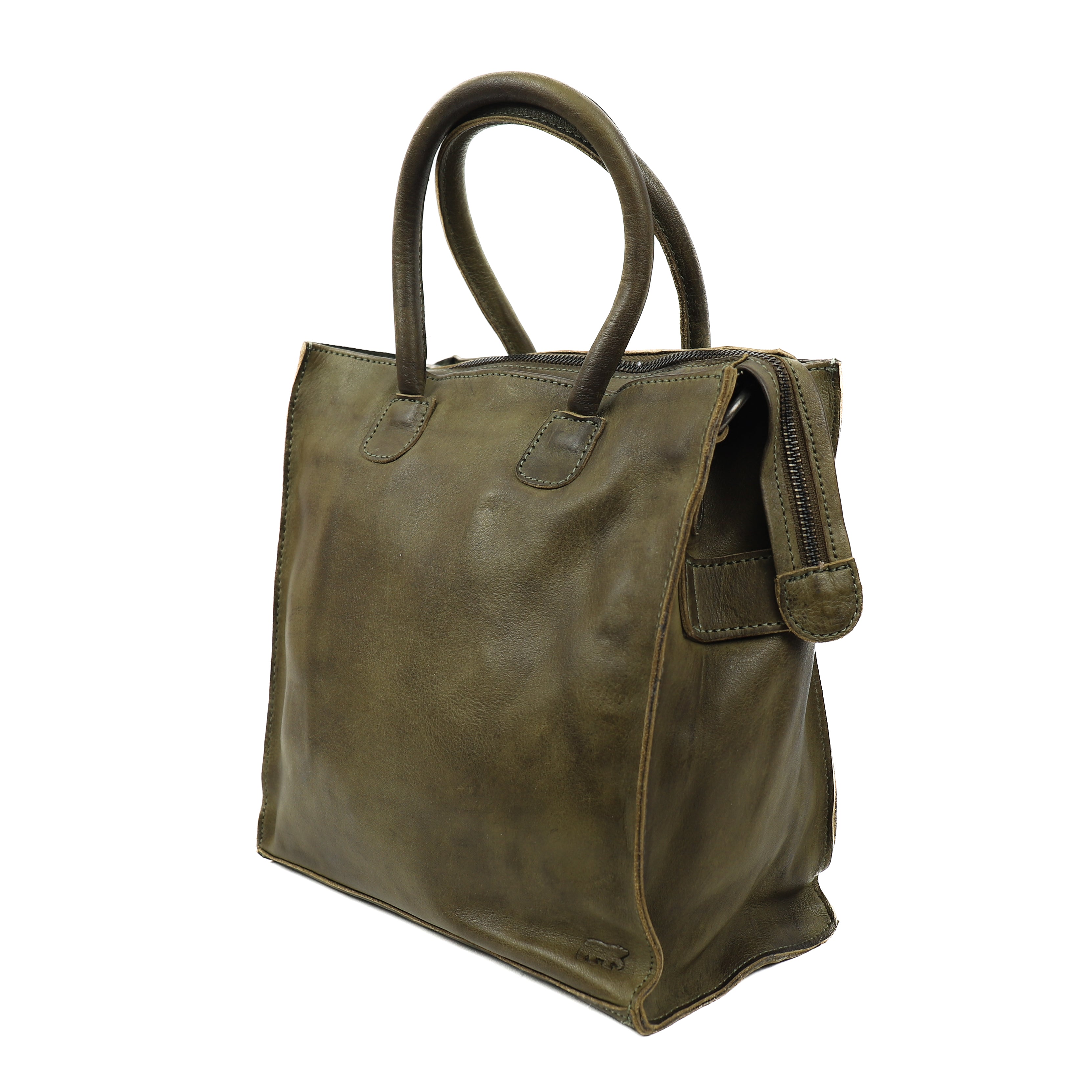 Hand/shoulder bag 'Bonnie' green - CP 2172