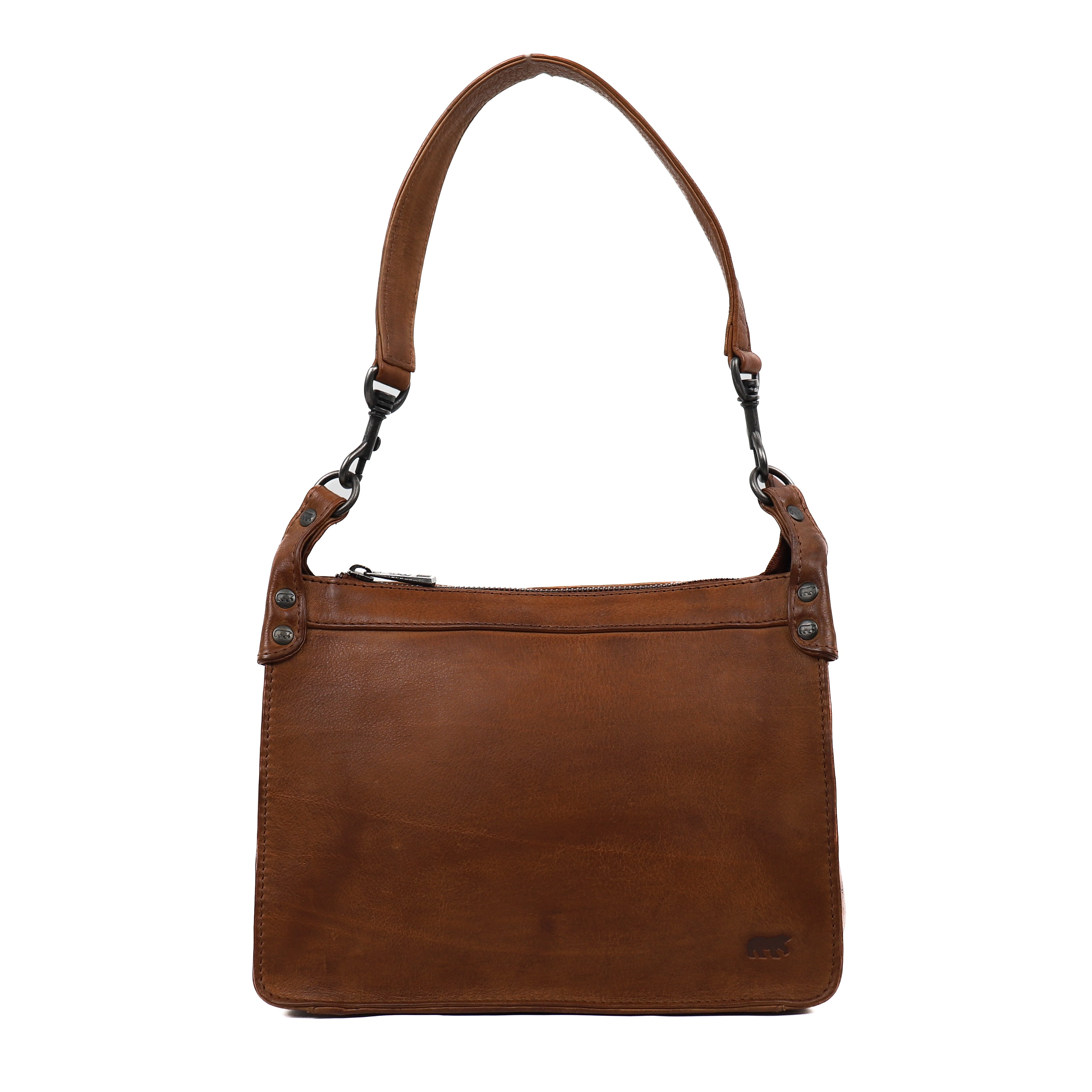 Hand-/schoudertasje 'Clemens Mini' cognac