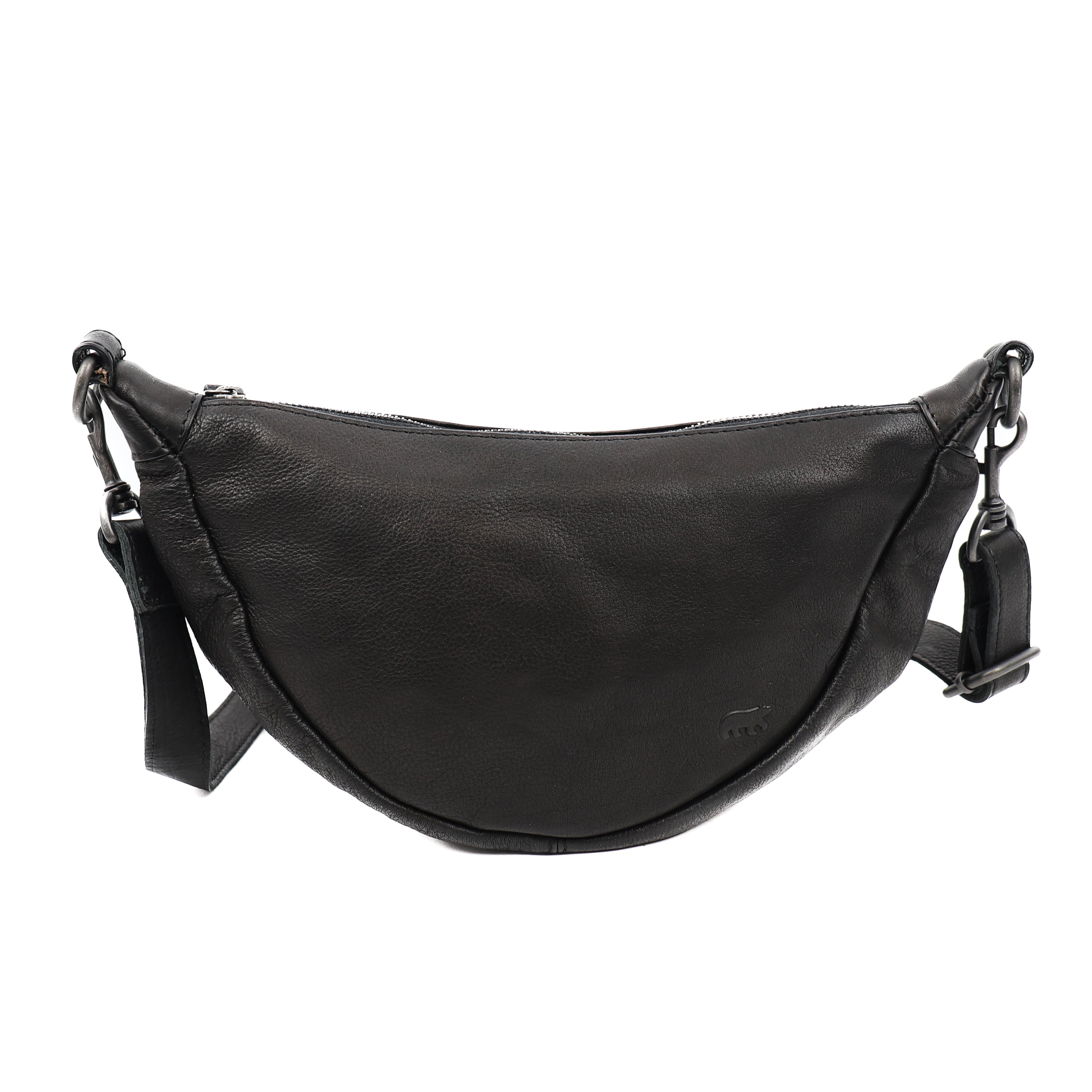 Crossbody tasje 'Toon' zwart