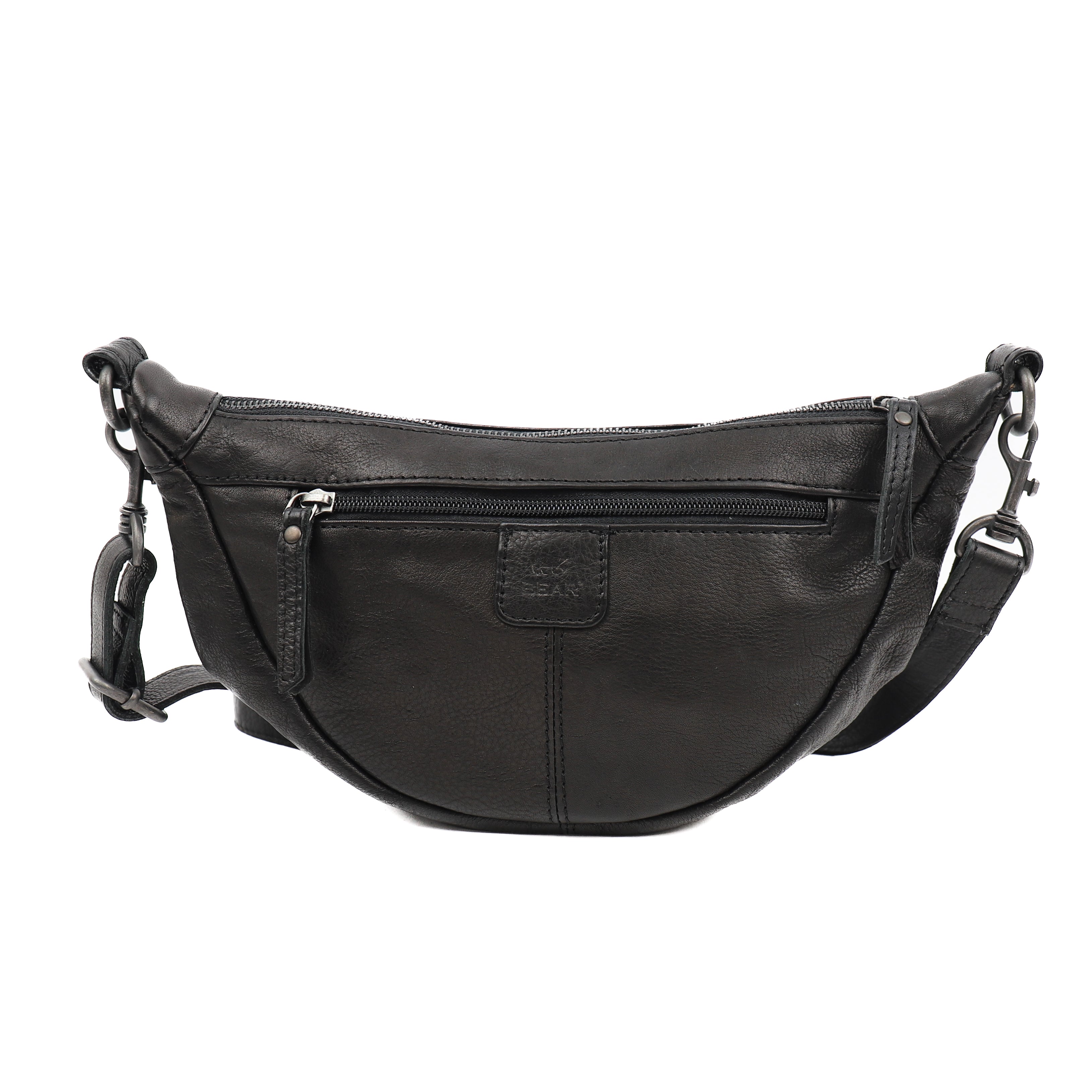 Crossbody tasje 'Toon' zwart