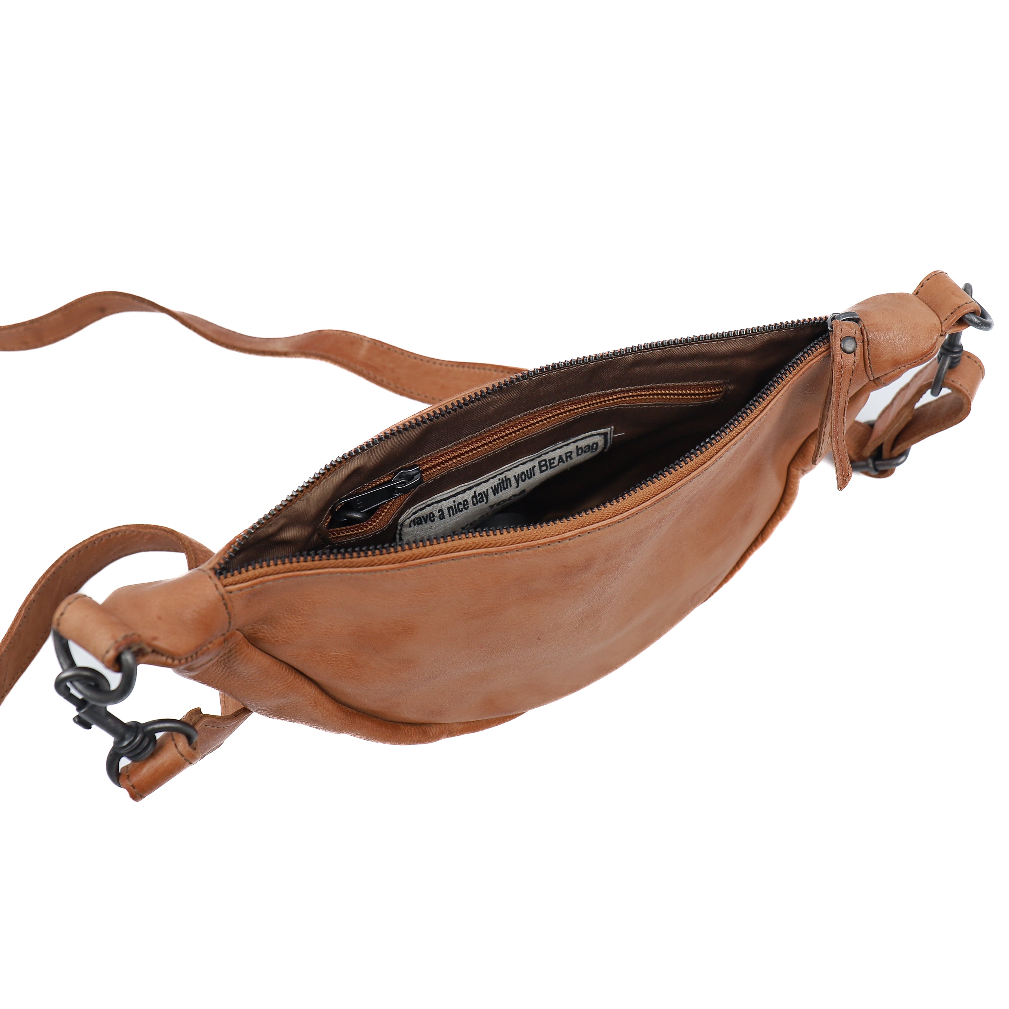 Crossbody tasje 'Toon' taupe