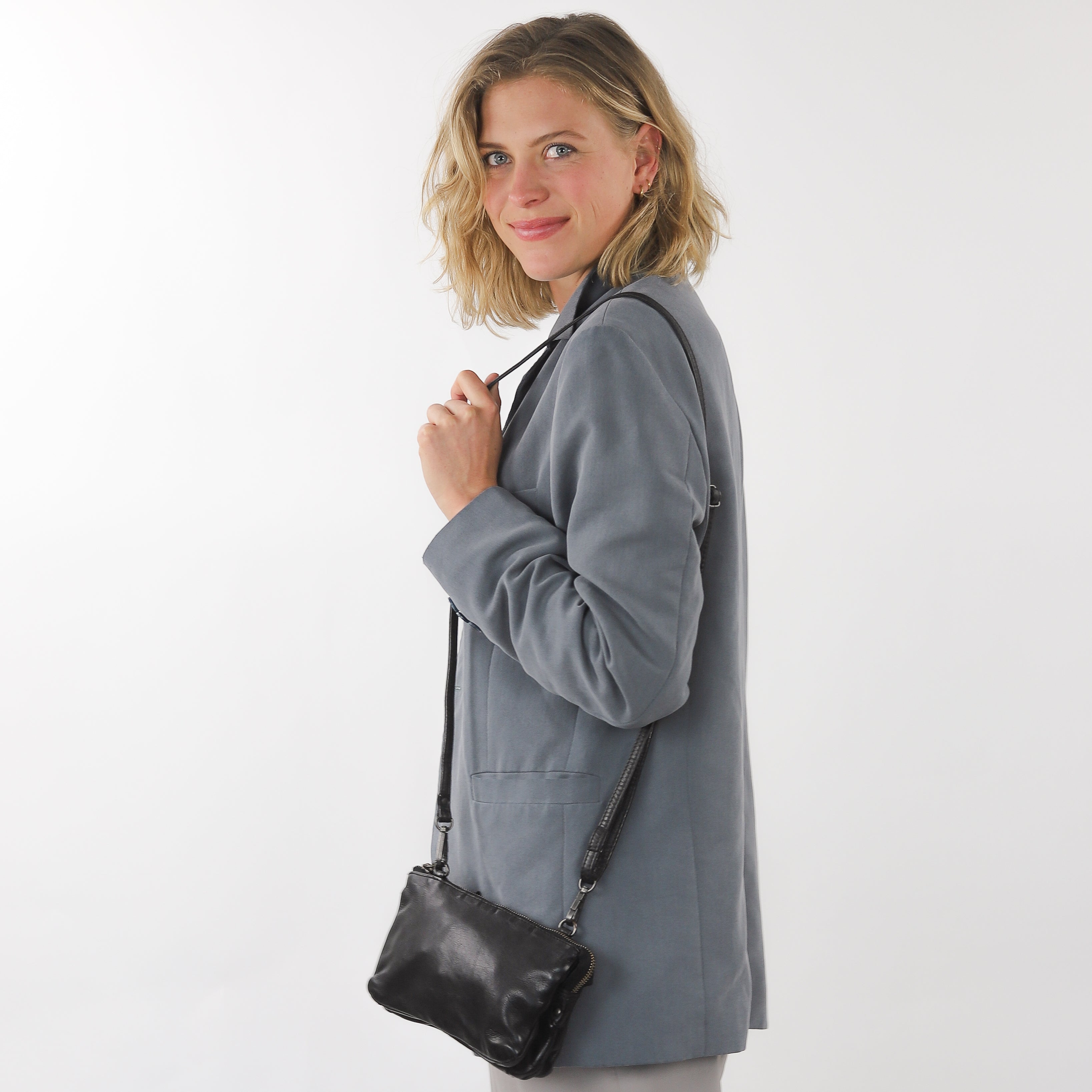 Purse bag 'Uma' dark brown - CL 30996