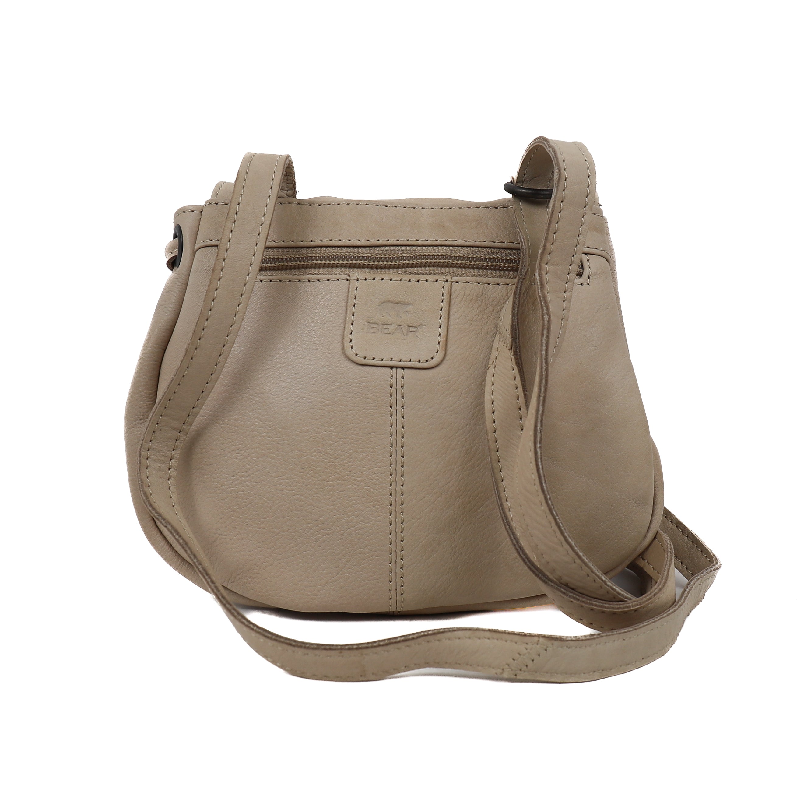 Shoulder bag with drawstring 'Bouline' feather