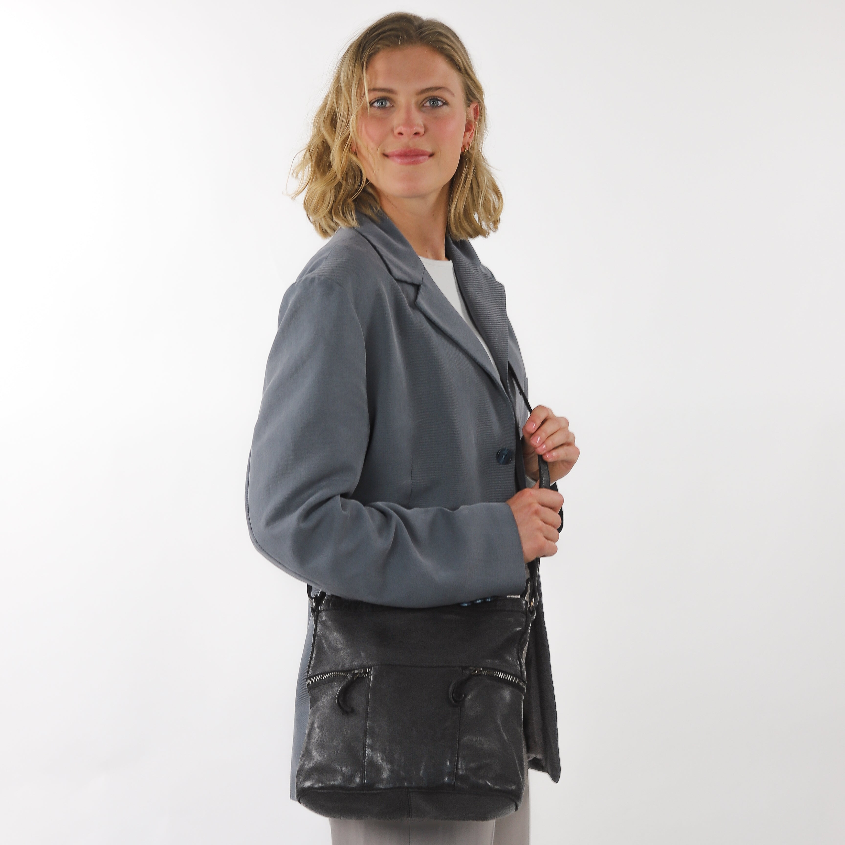 Shoulder bag 'Chessi' black - CL 35556