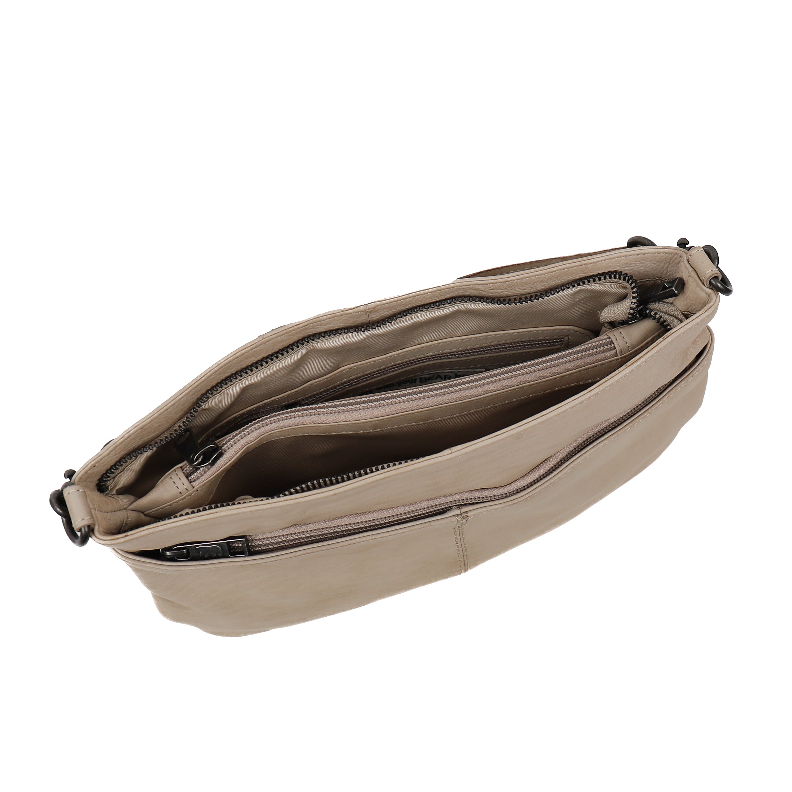 Hand/shoulder bag 'Angelica' feather