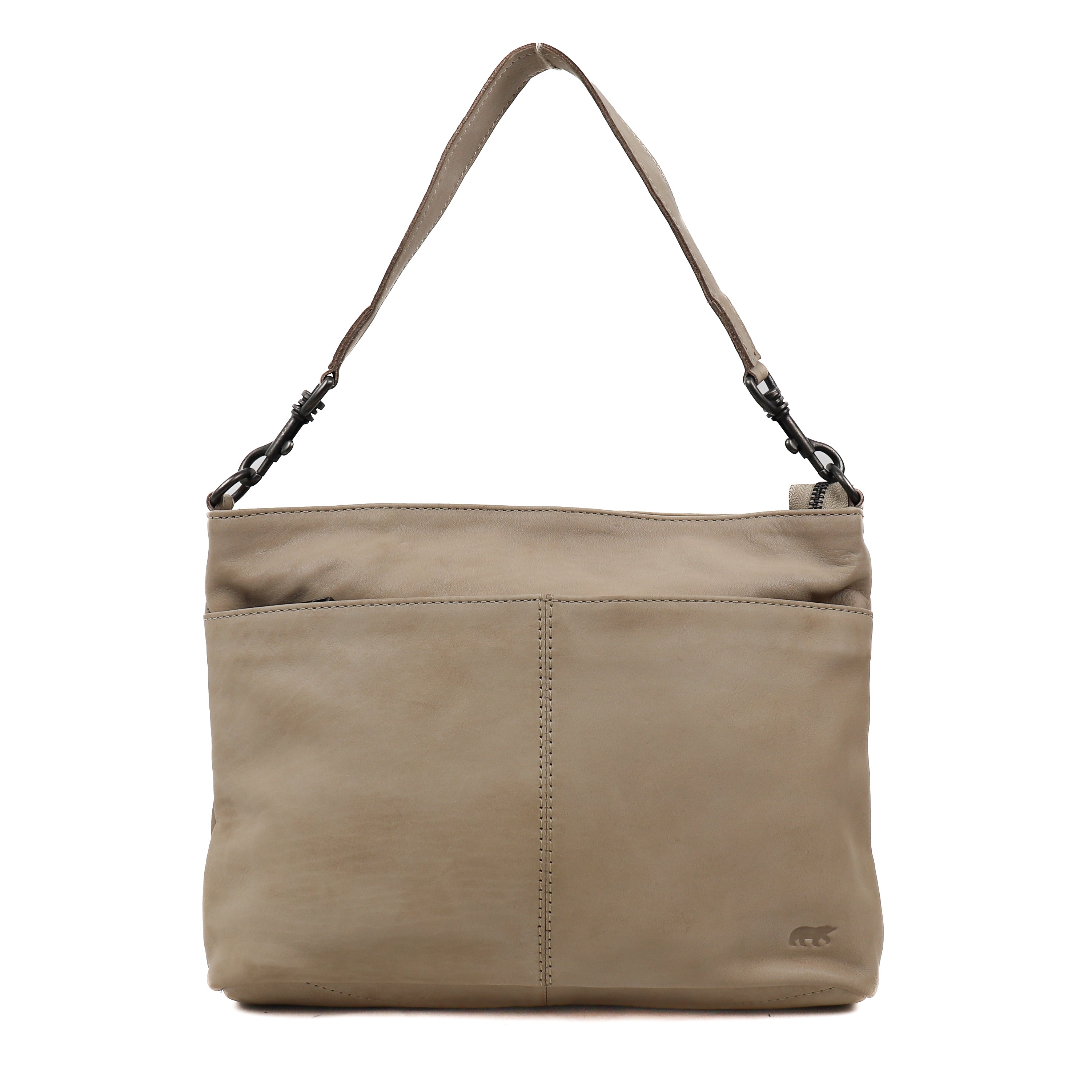 Hand/shoulder bag 'Angelica' feather
