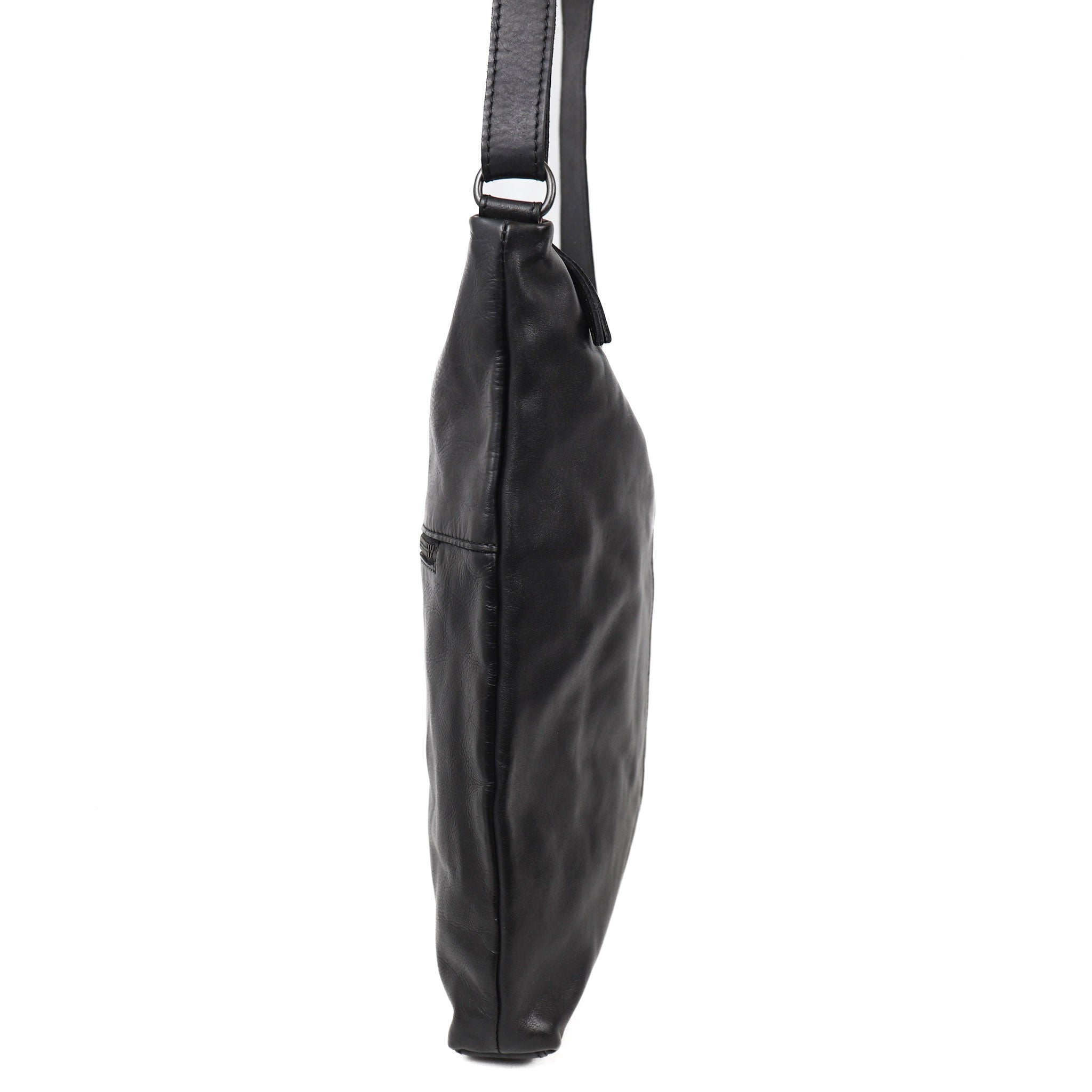 Asymmetric pouch bag 'Jeanine' black