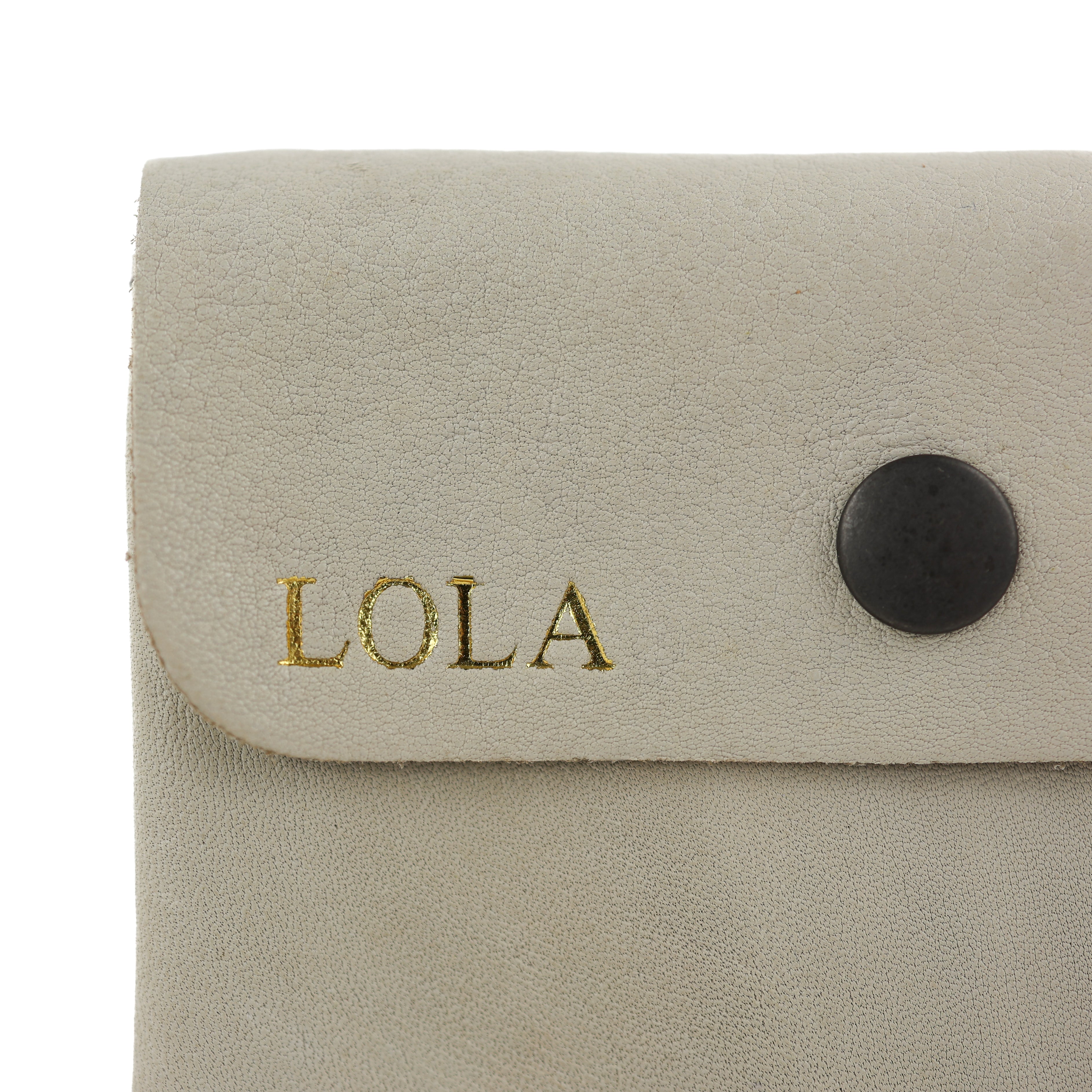 Customizable wallet 'Pietje' feather