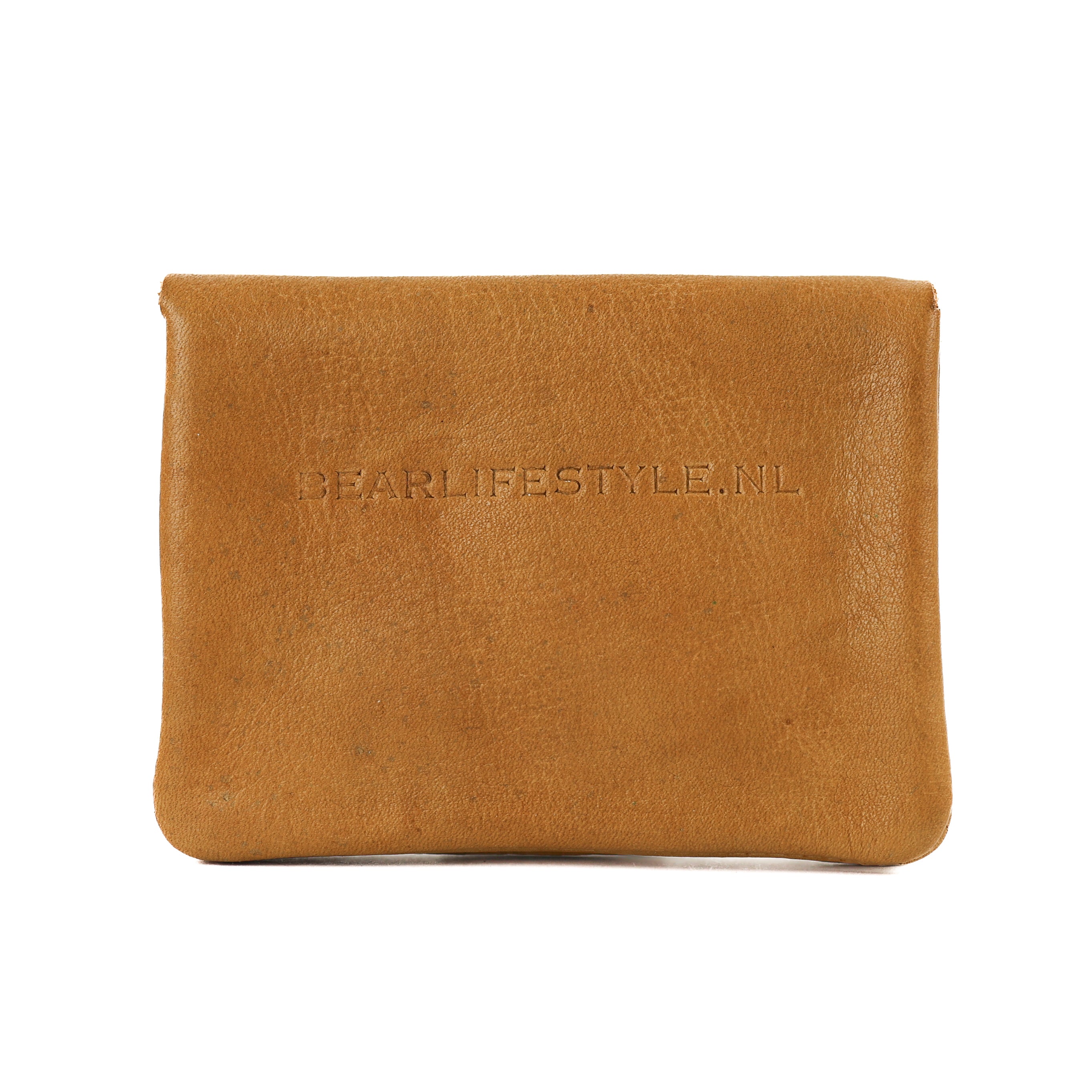 Customizable wallet 'Pietje' yellow