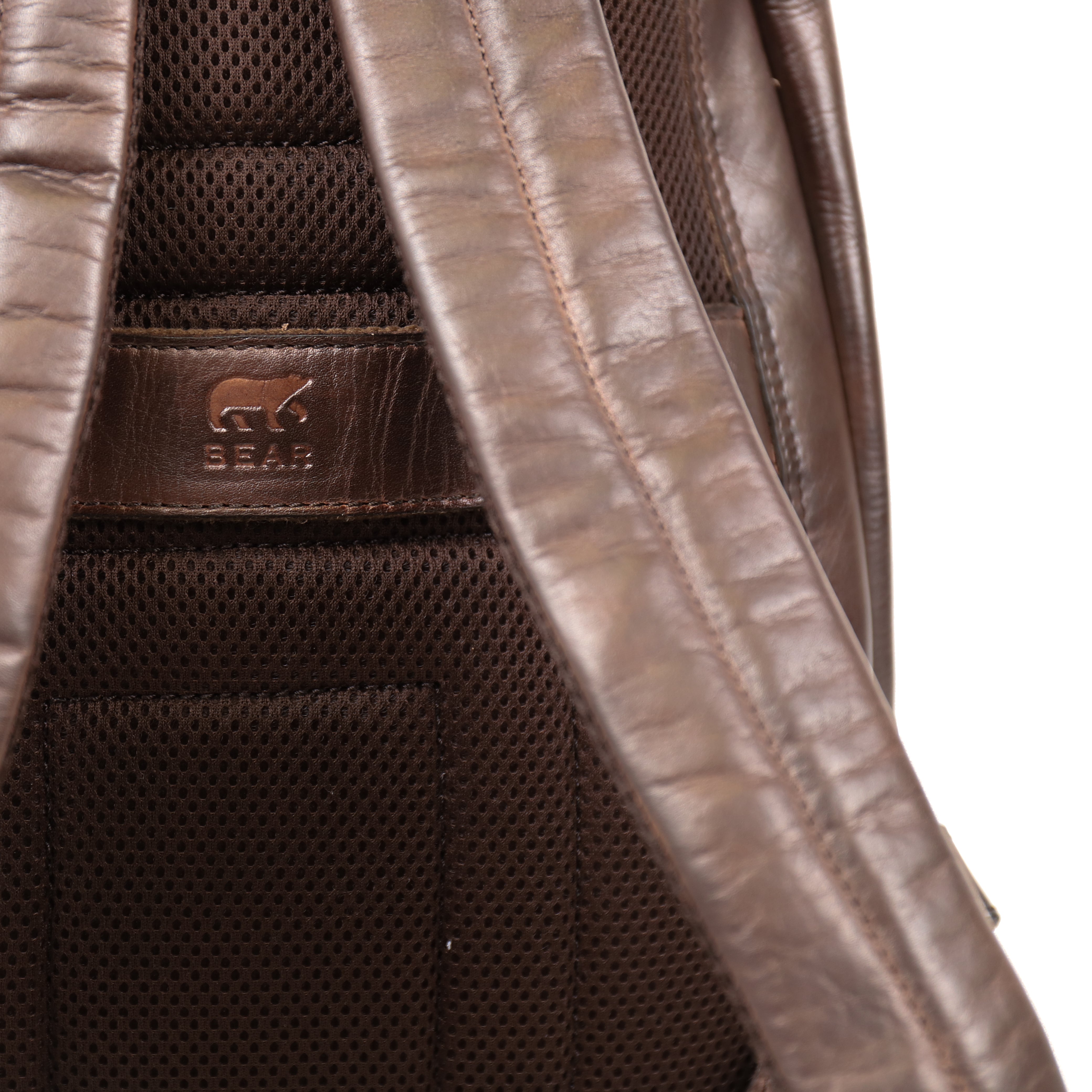 Laptop backpack 'Mathijs' dark brown