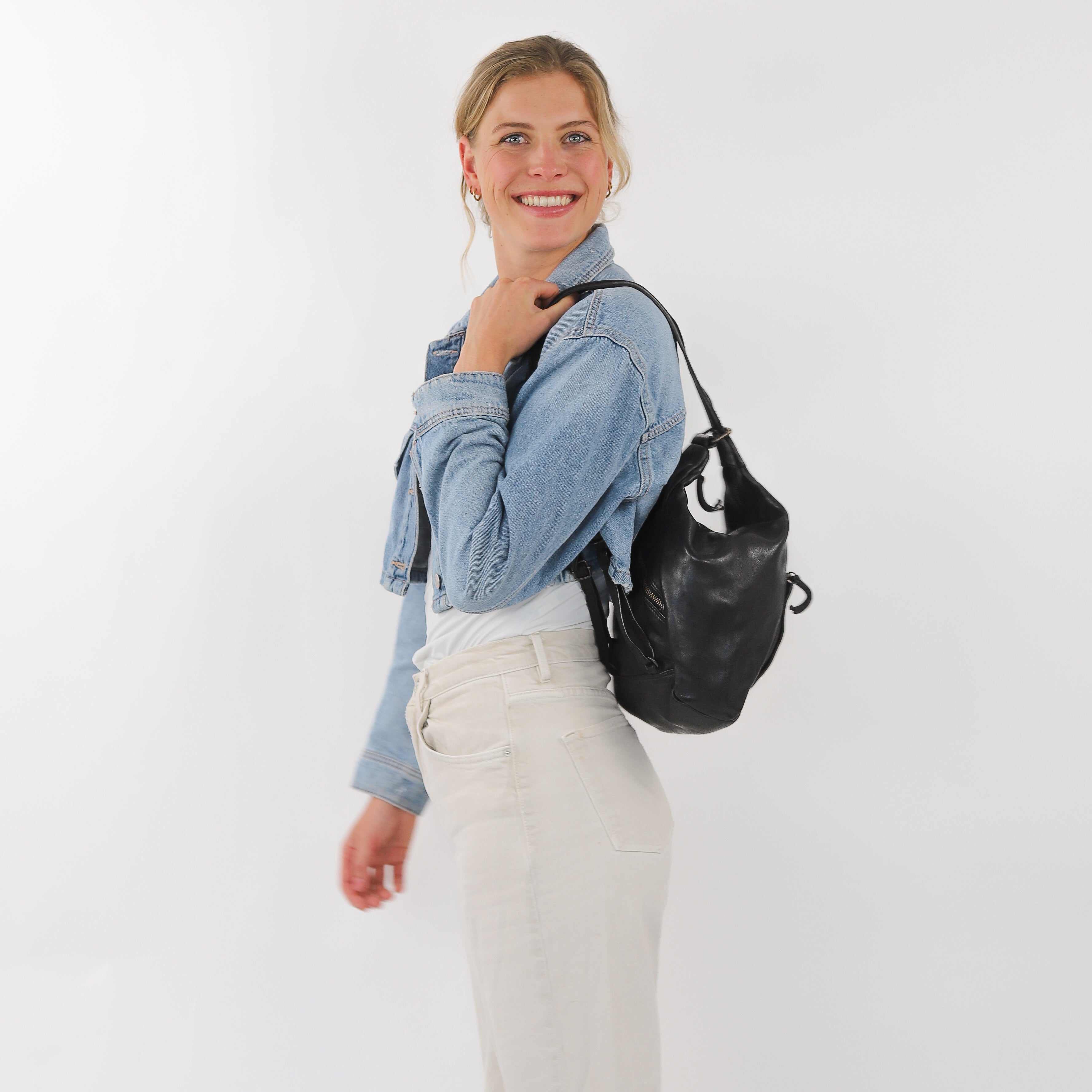 Backpack 'Hannie' dark brown