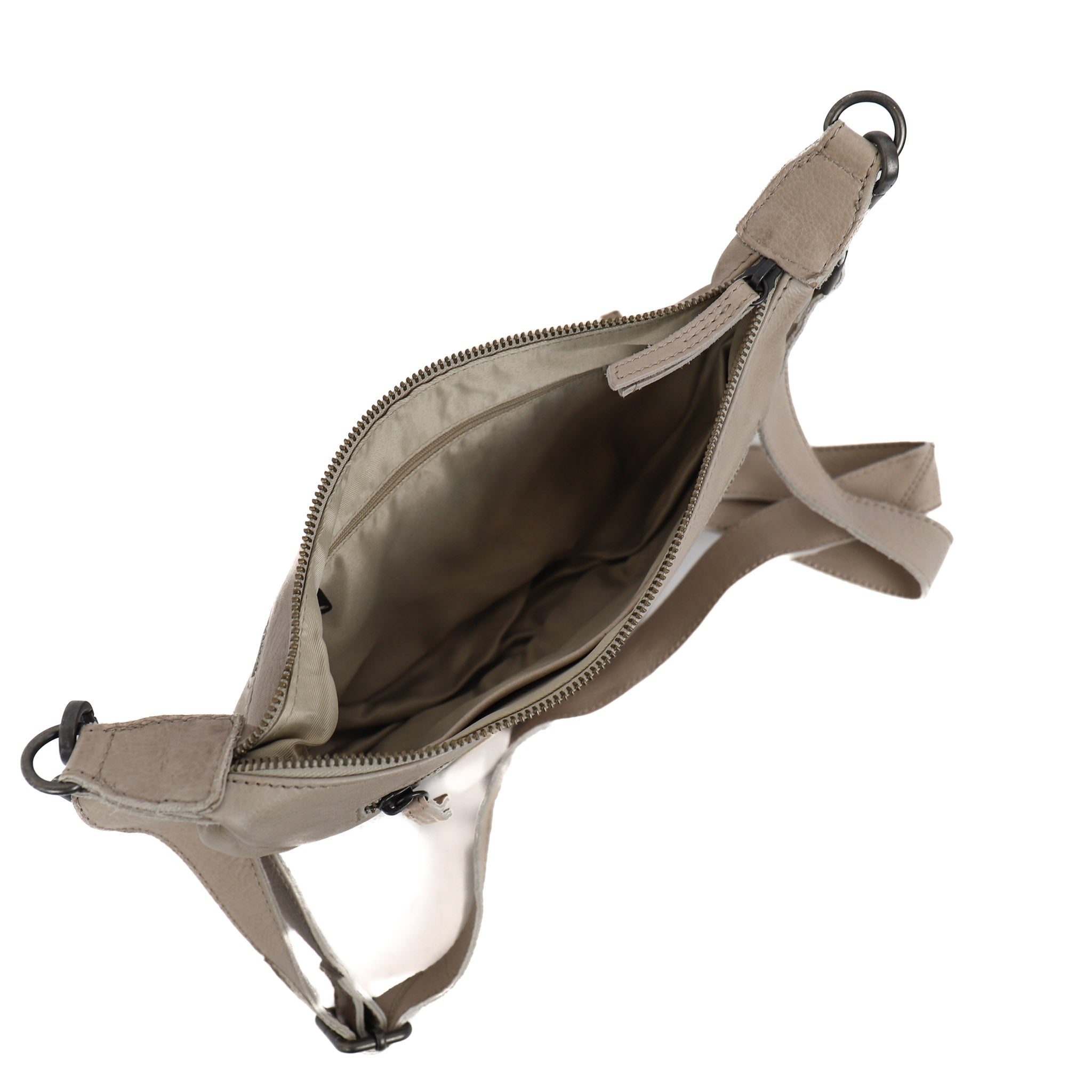 Crossbody bag 'Clara' silver mink