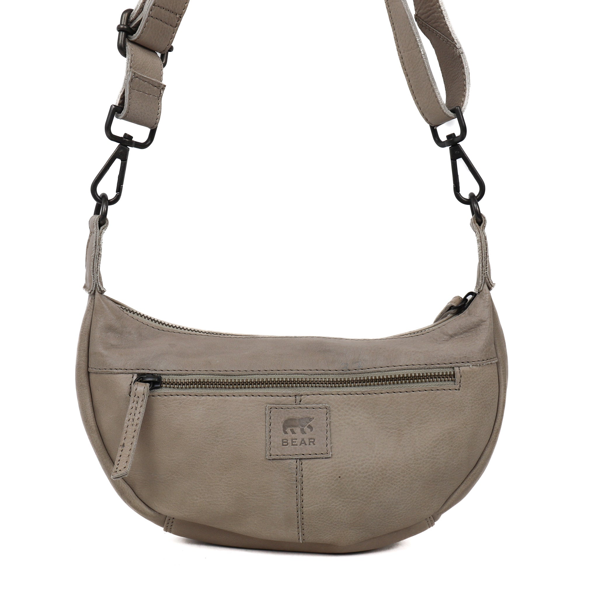 Crossbody bag 'Clara' silver mink
