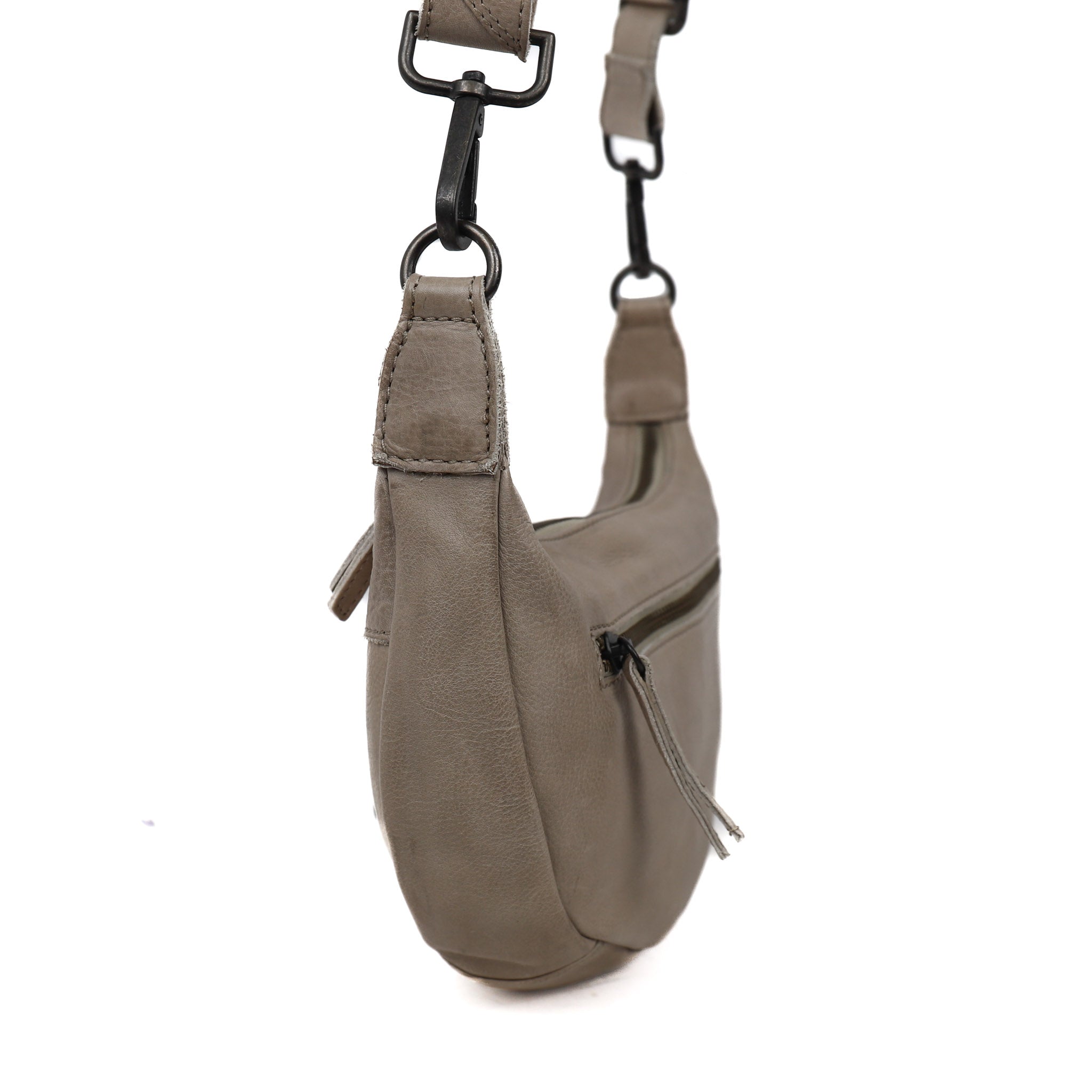 Crossbody bag 'Clara' silver mink