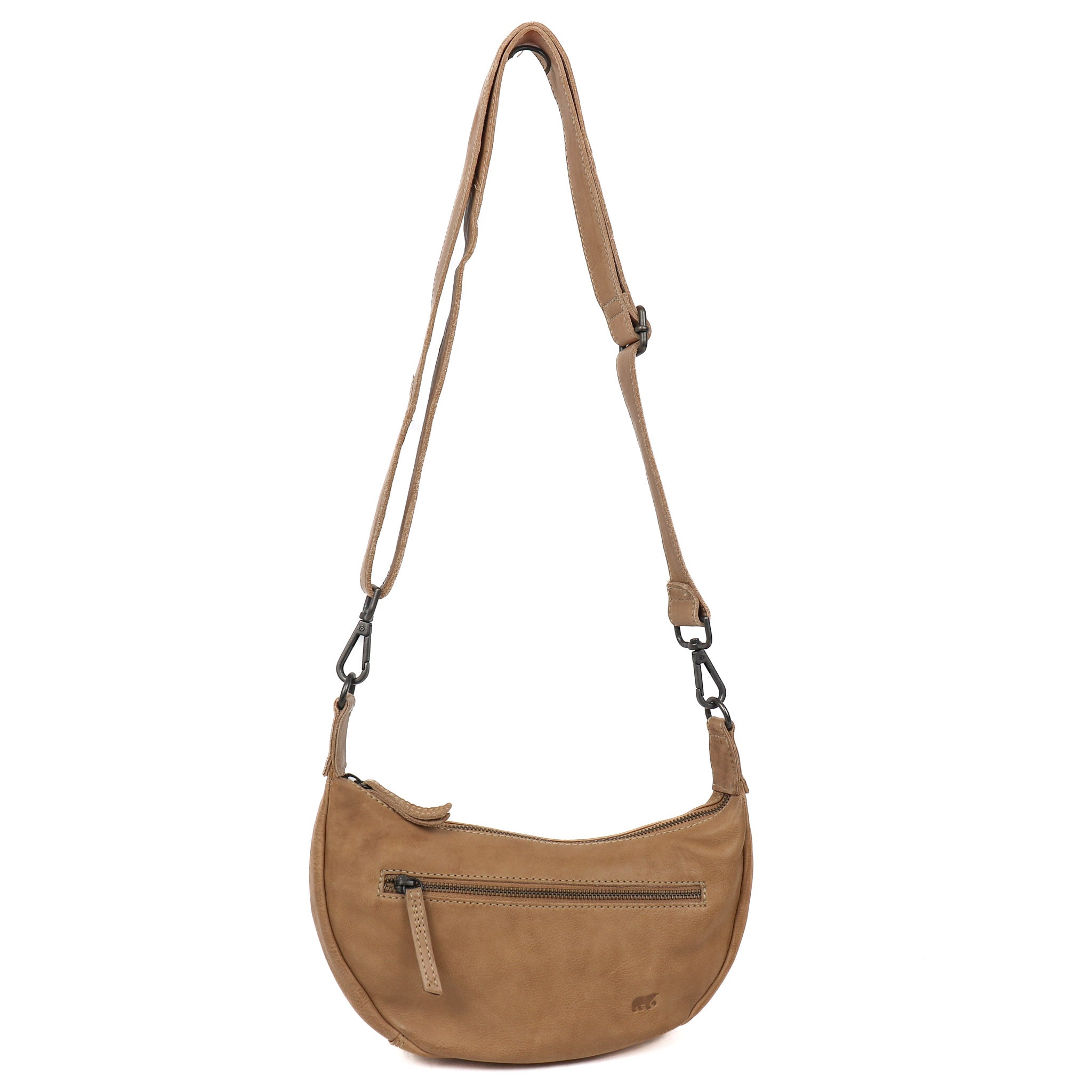 Crossbody bag 'Clara' beige