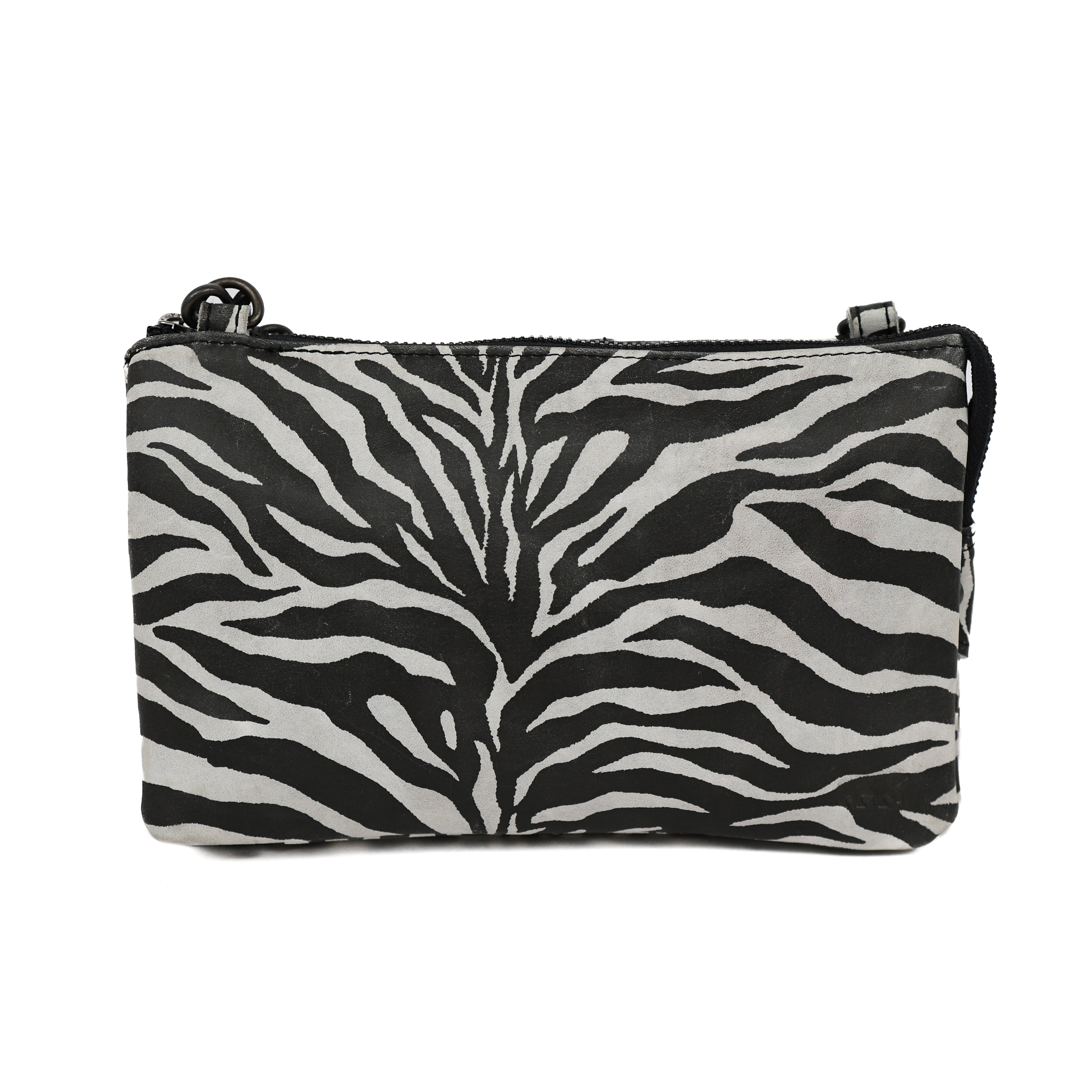2e Kans: Portemonneetasje 'Uma' zebra
