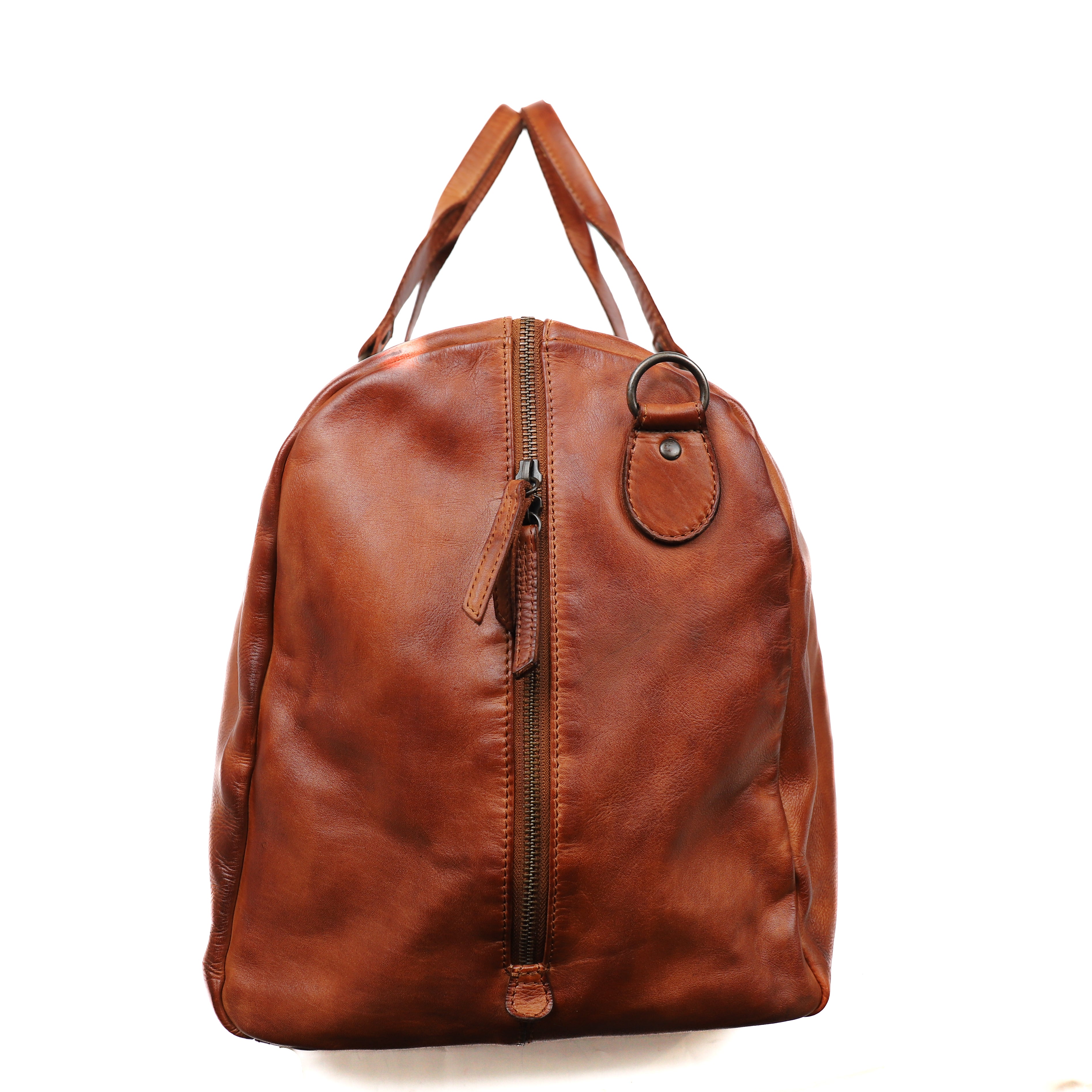 Weekendtas 'Lucien' cognac