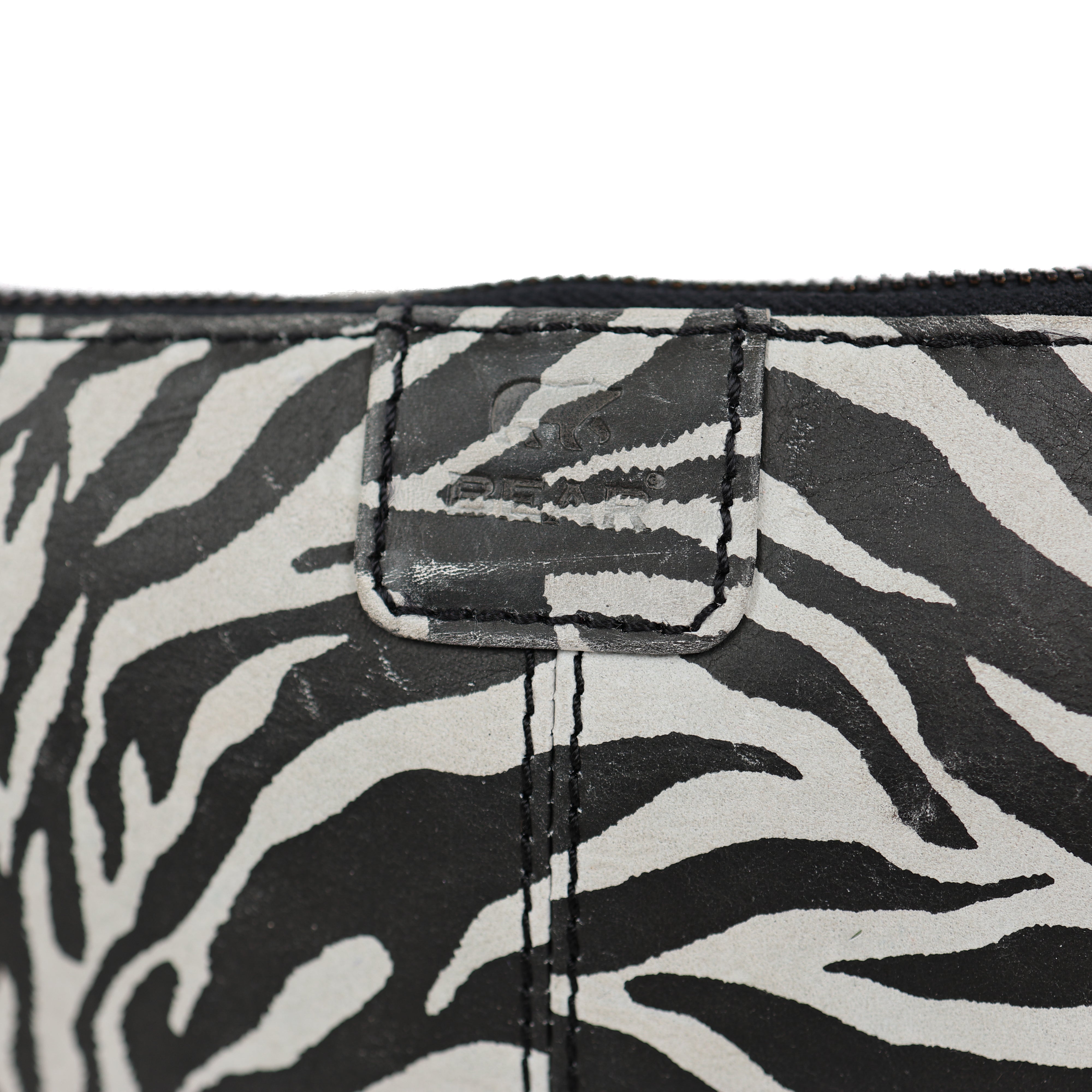 2e Kans: Portemonneetasje 'Uma' zebra