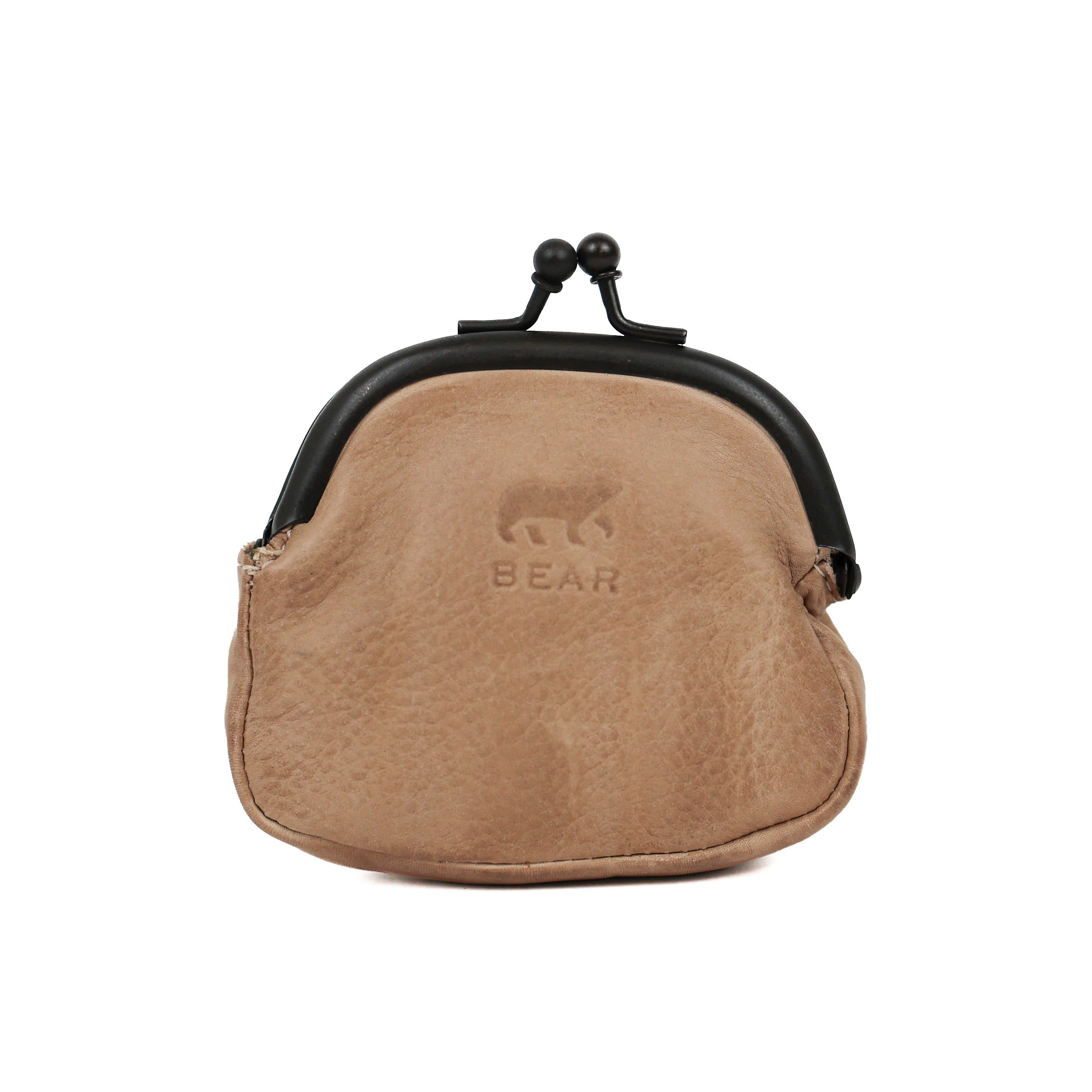 Beugelportemonneetje 'Lily' beige