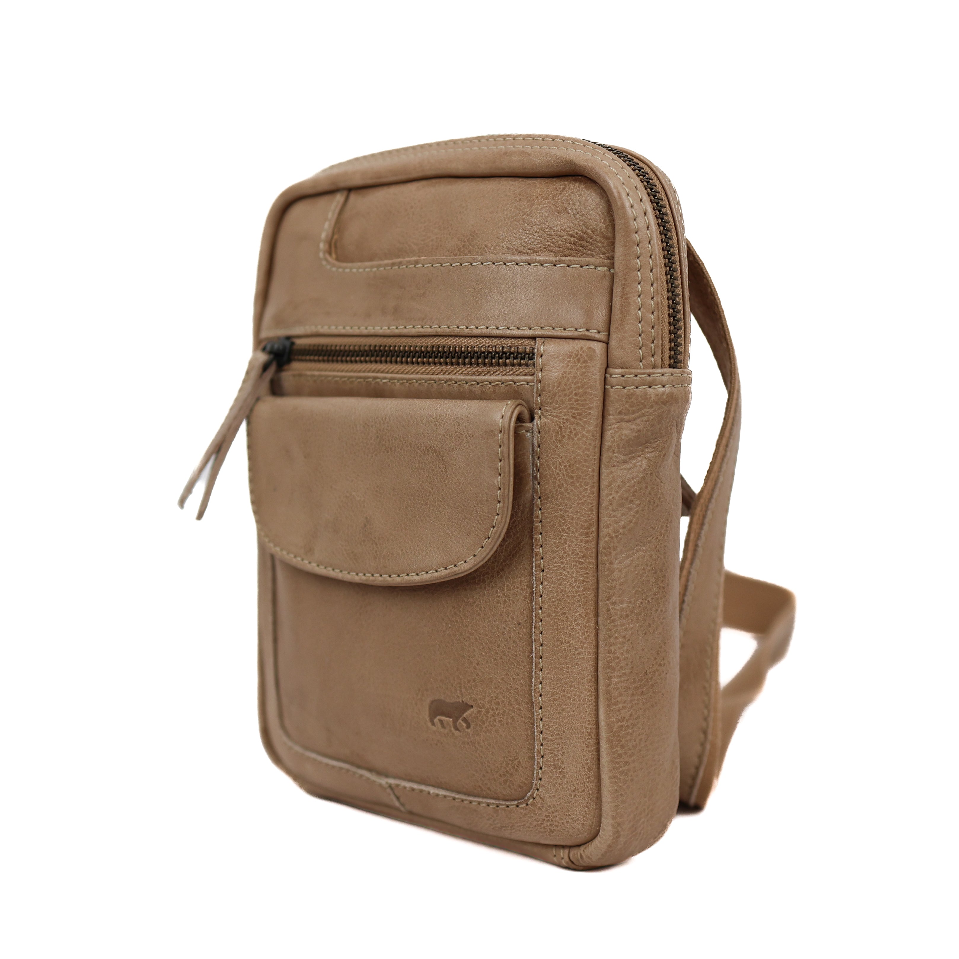 Crossbody bag 'Sasha' beige